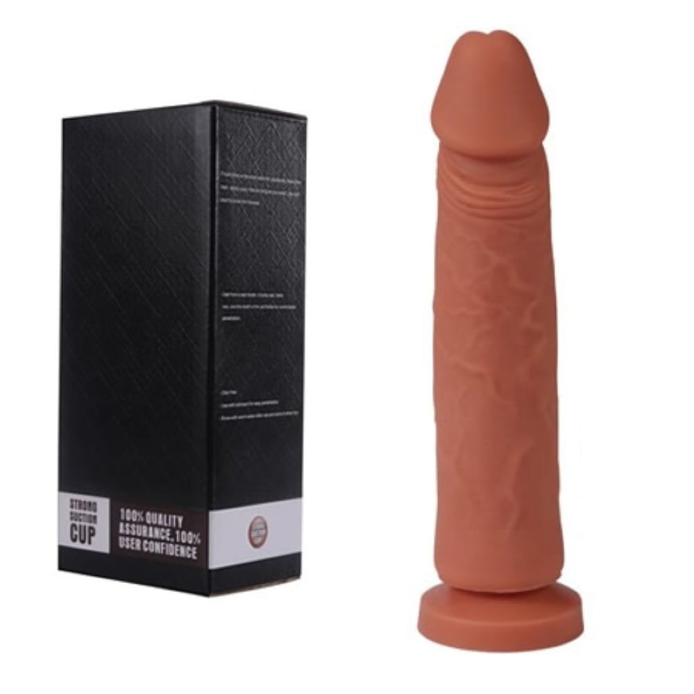 Hunt 22 CM Güçlü Vantuzlu Damarlı Tam Realistik Penis Anal Dildo