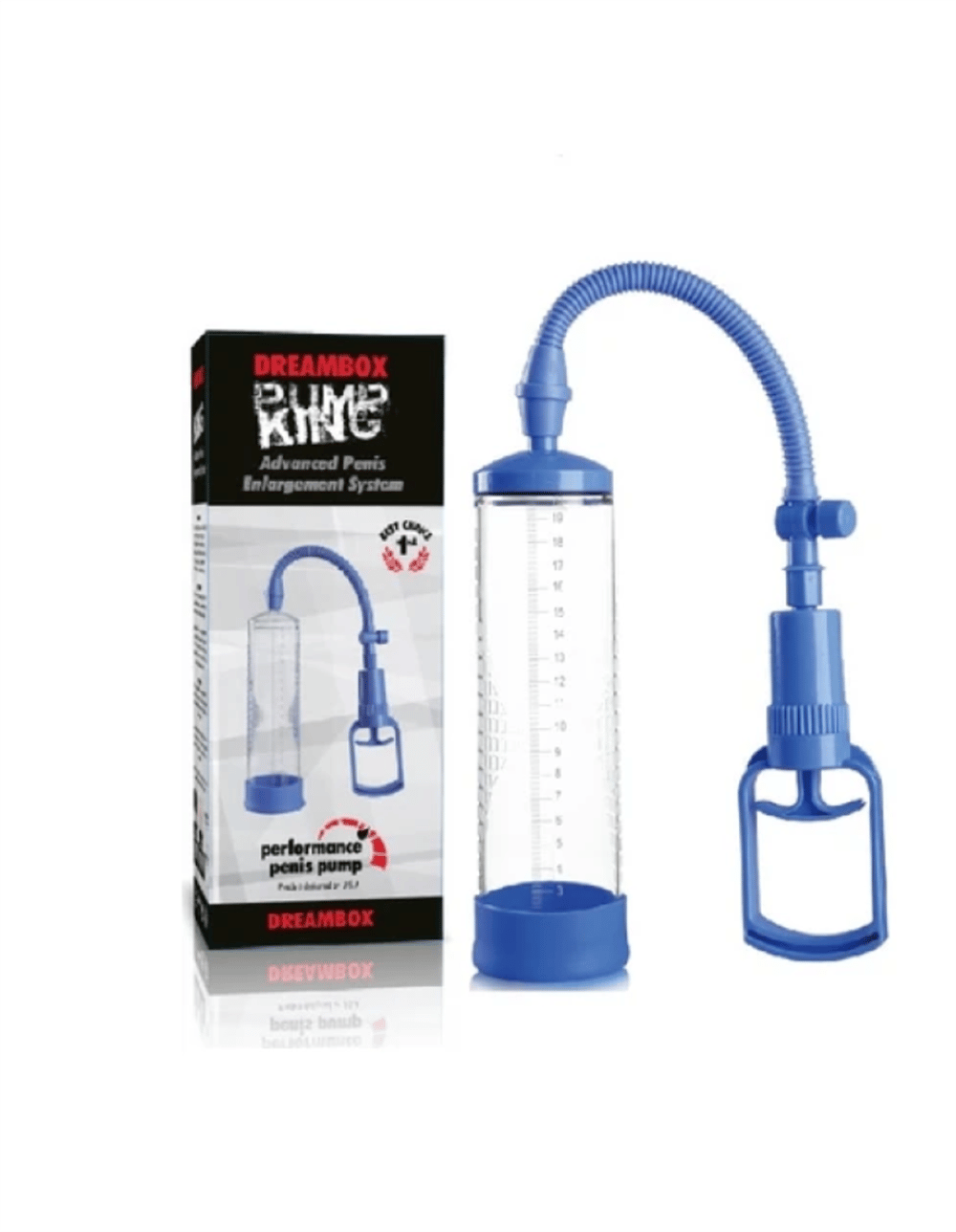Pump King Blue 20 CM Vakum Kaliteli Penis Pompası