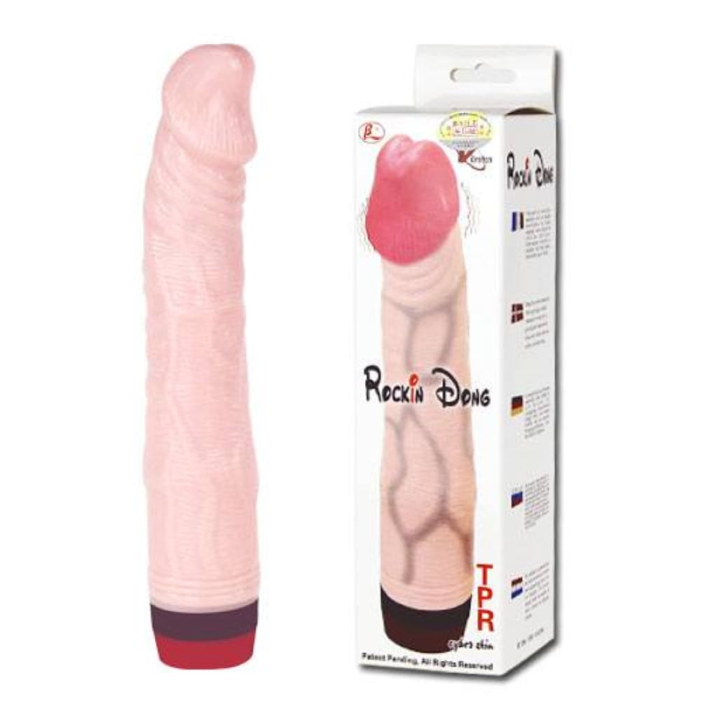 Bl Dong 21 Cm Titreşimli Realistik Vibratör Gerçekci Penis Dildo