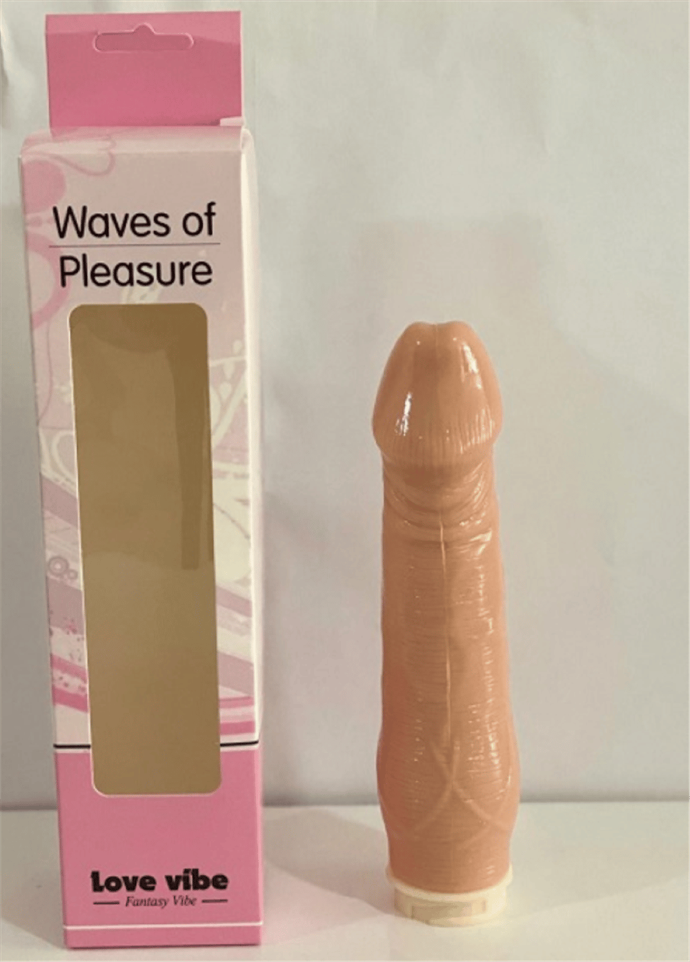 Waves Titreşimli 19 CM Süper Realistik Ten Rengi Vibratör