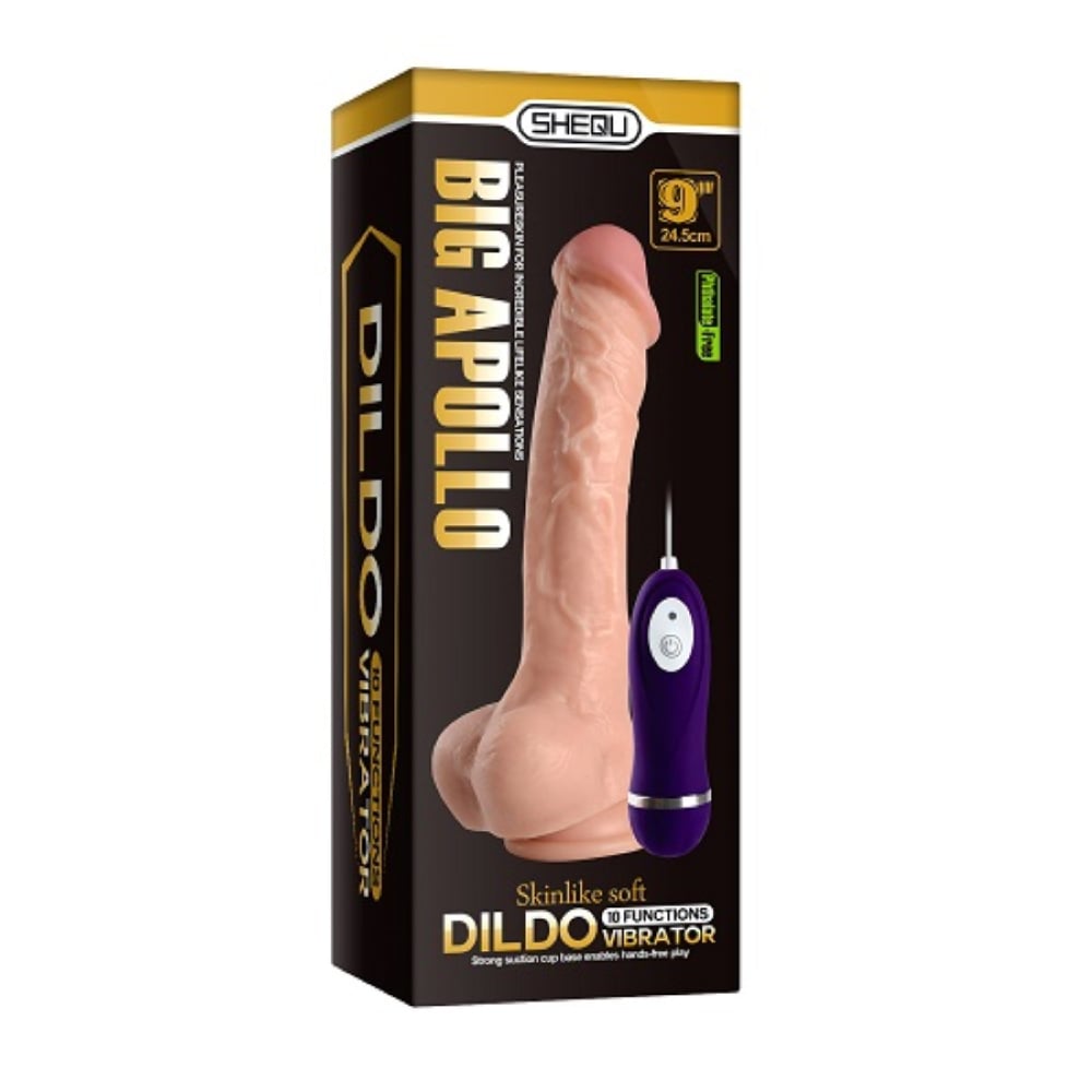 Bıg Apollo 24 CM Realistik 10 Titreşimli Vibratör