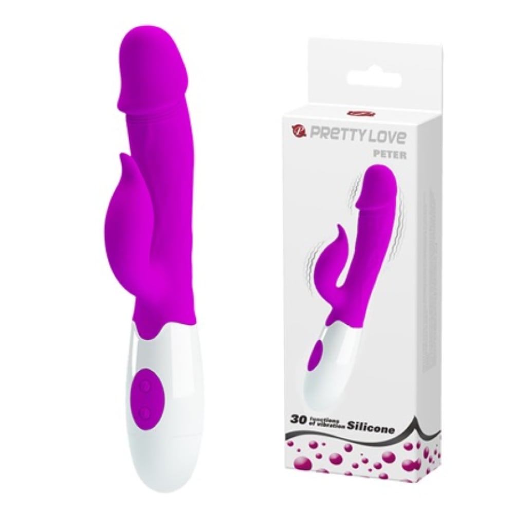 19 CM 30 Hız Titreşimli Teknolojik Vibratör Klitoral Masturbatör