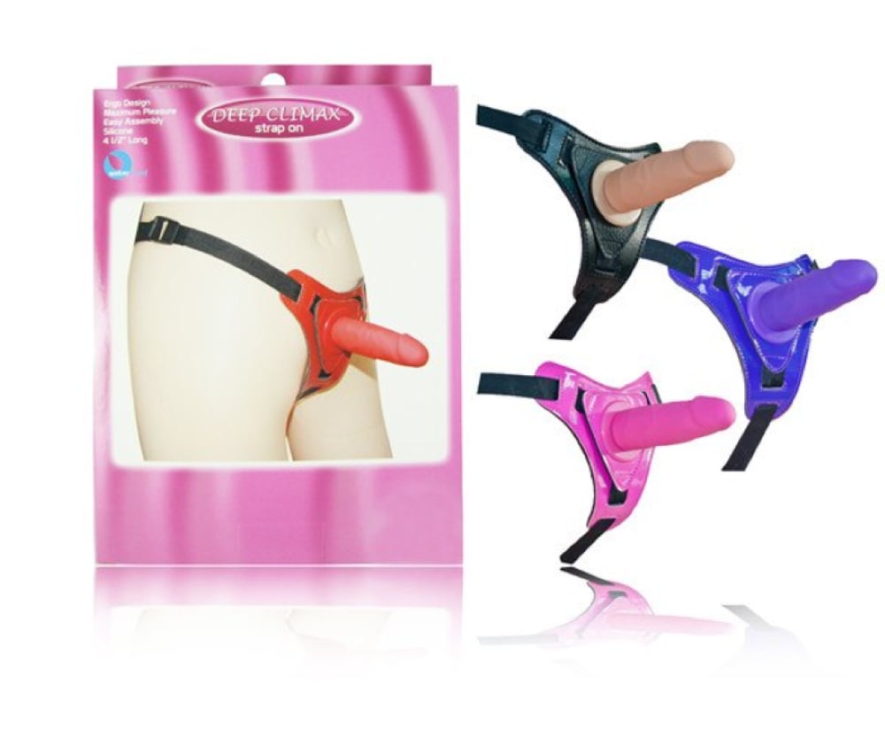 Deep Climax Belden Bağlamalı Realistik Protez Penis Anal Dildo