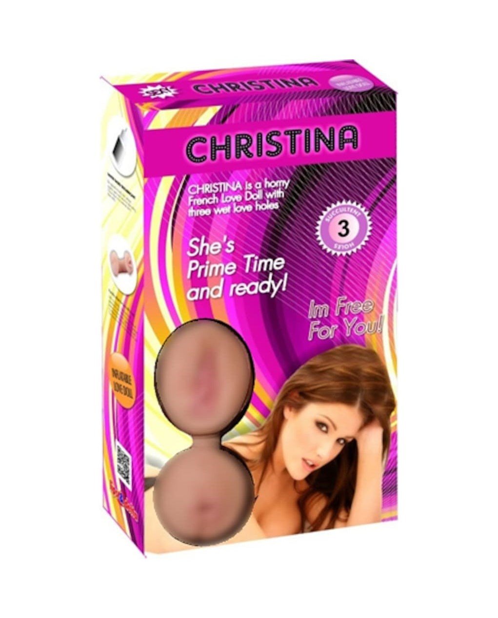 Christina Realistik Suni Vajinalı Şişme Bebek Manken Kadın