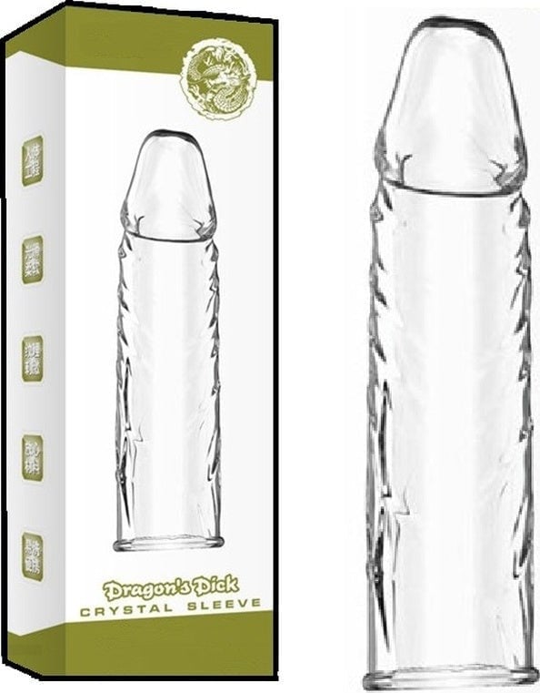 Dragon's Tasarım Süper Silikon Penis Kılıfı Prezervatif