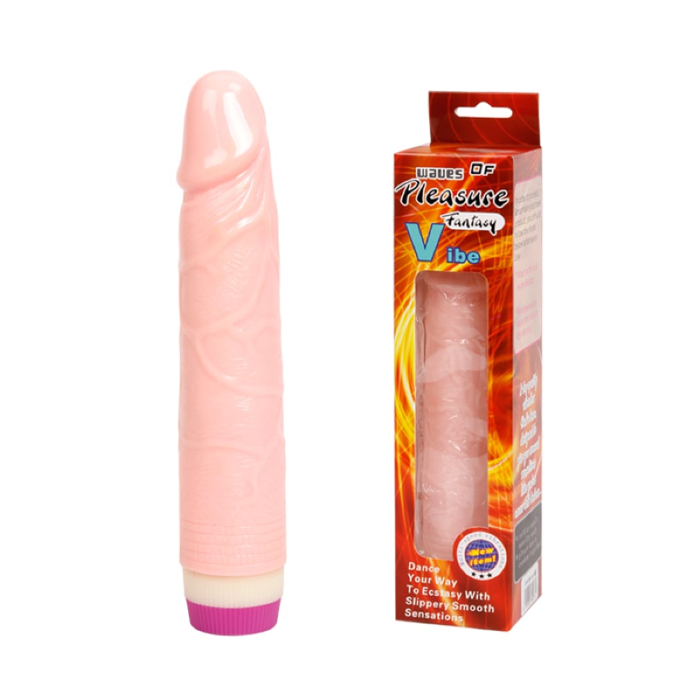 Pleasure 21cm Titreşimli Realistik Vibratör Gerçekci Penis Dildo