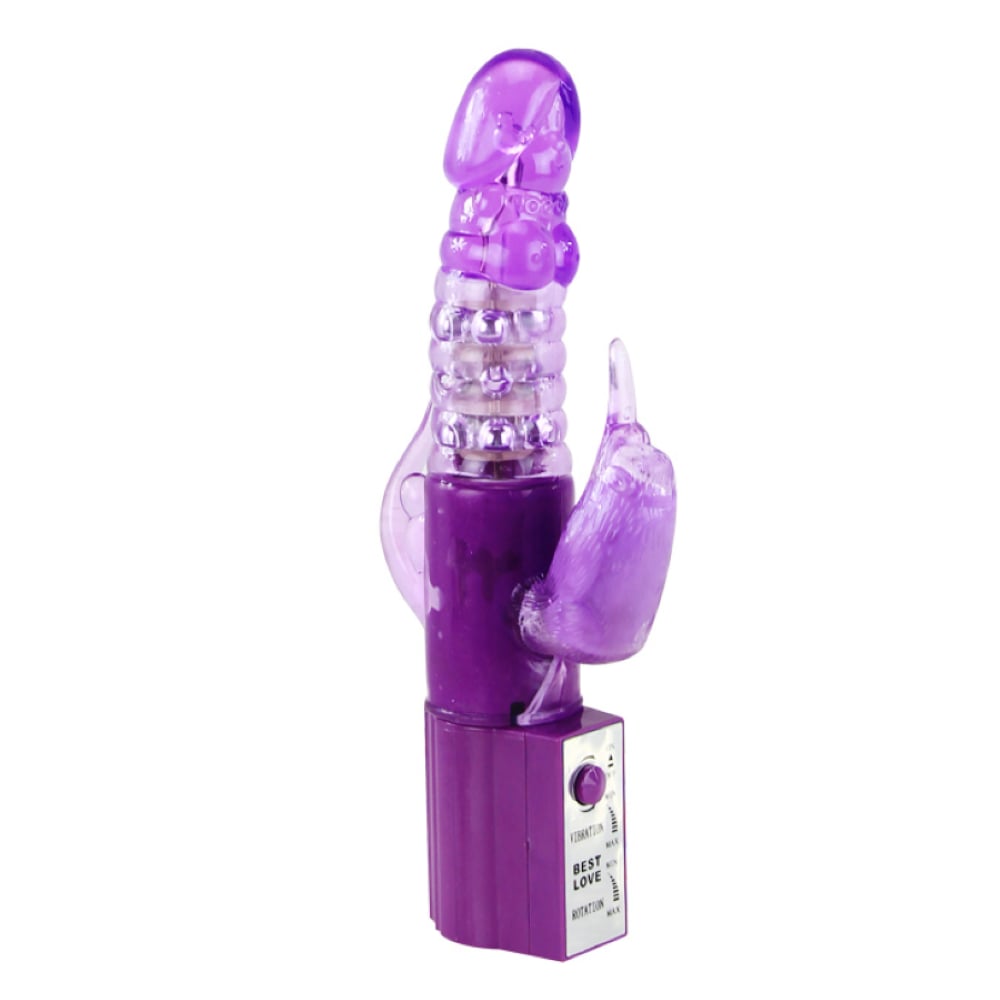 Buny Oynar Başlı Titreşimli Teknolojik Vibratör Penis Mastürbatör