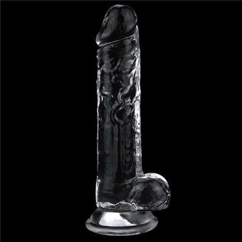 Flawless Yeni Nesil 19 Cm Ultra Soft Vantuzlu Damarlı Penis Dildo