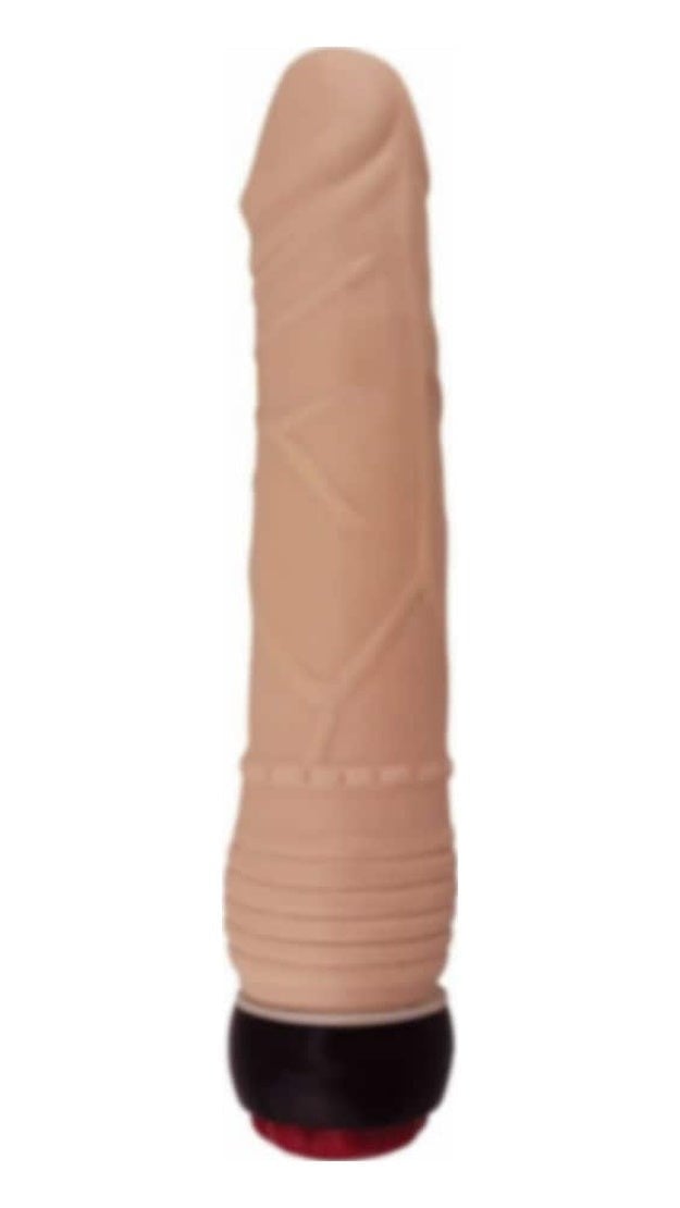 Massive Dong 21 Cm Titreşimli Vibratör Kalın Realistik Dildo