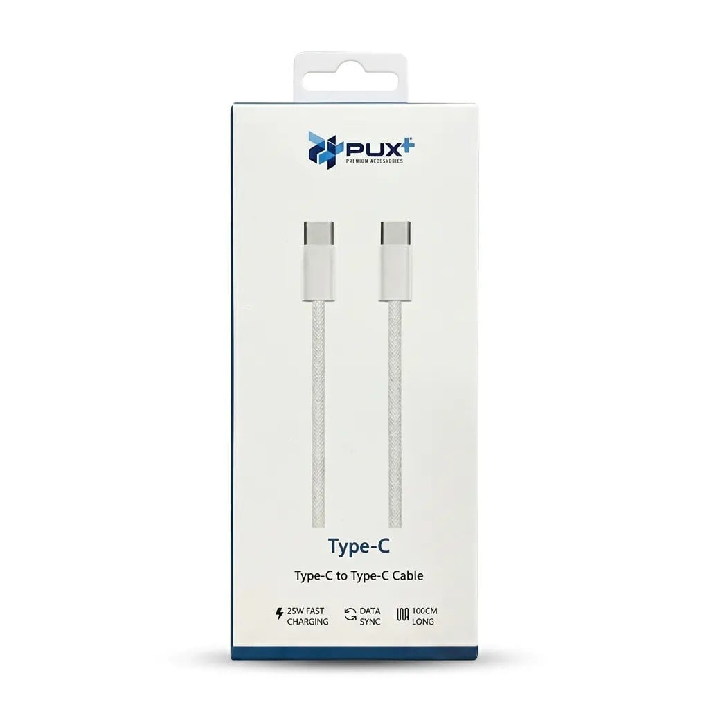 KABLO - TYPE-C - TYPE-C TO TYPE-C CABLE - 25 W FAST CHARCING  - 100 CM