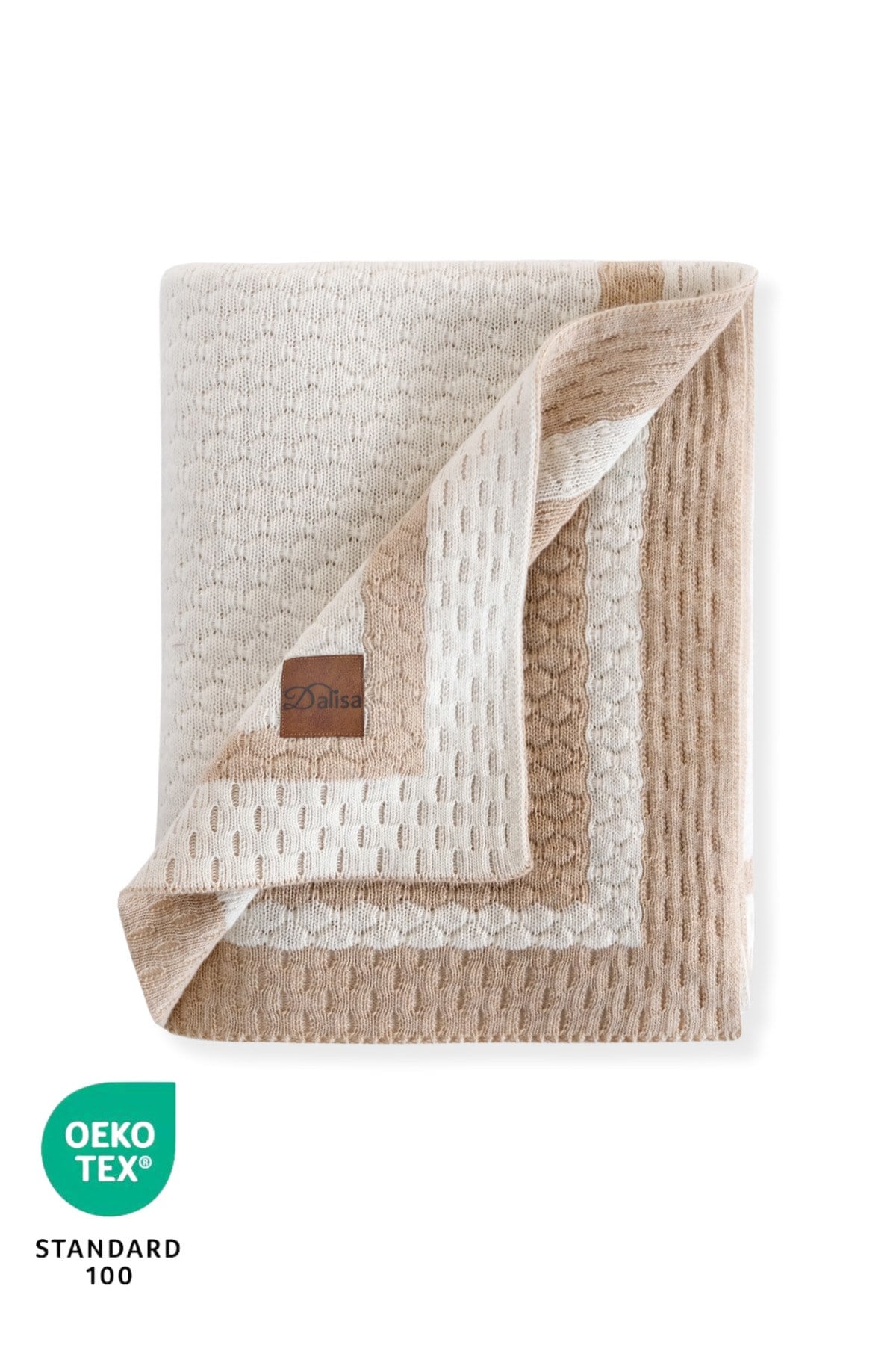 Shell Çift Taraflı Triko Örgü Diz Üstü Tv Battaniyesi, Çocuk Battaniyesi