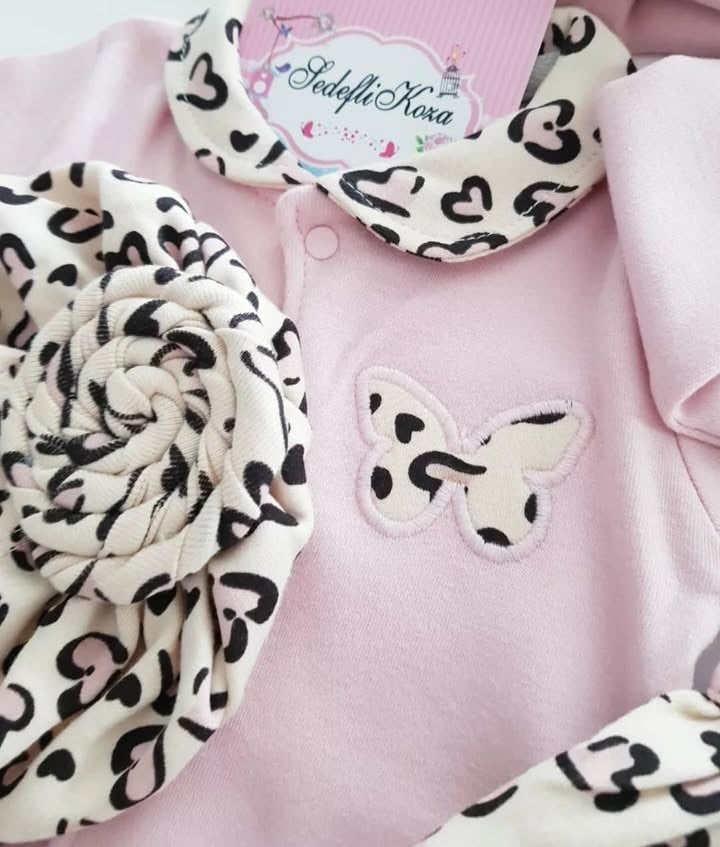 Leopar Desen 10Parça Tam Set Hastane Çıkışı