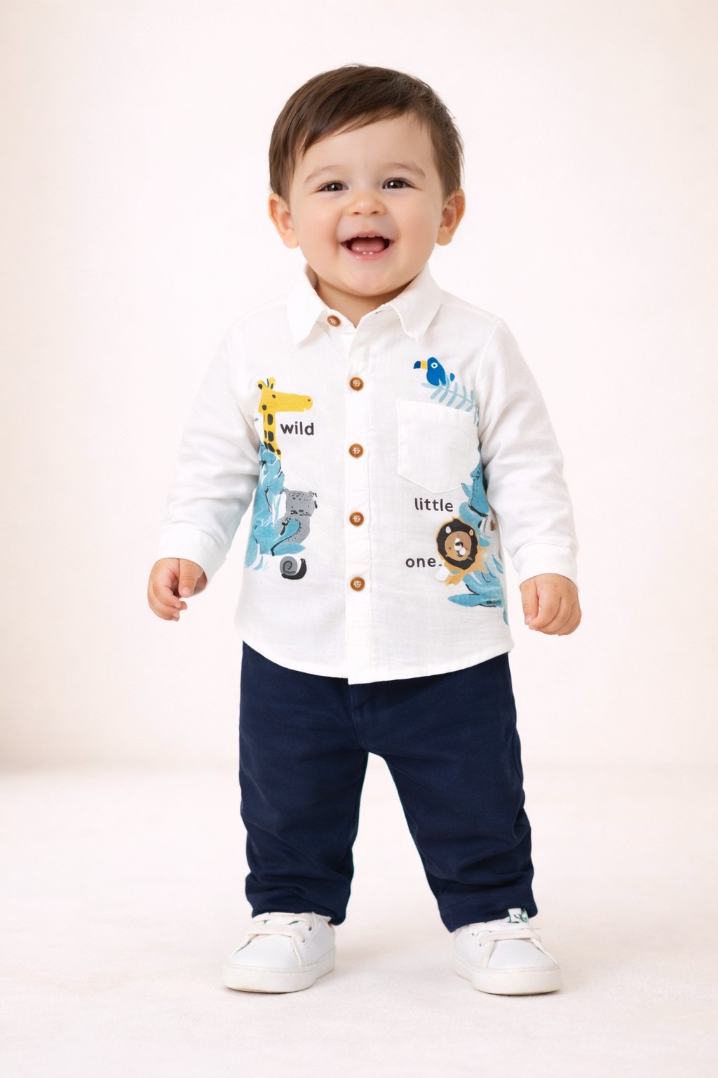 Müslin gömlekli elbise takım