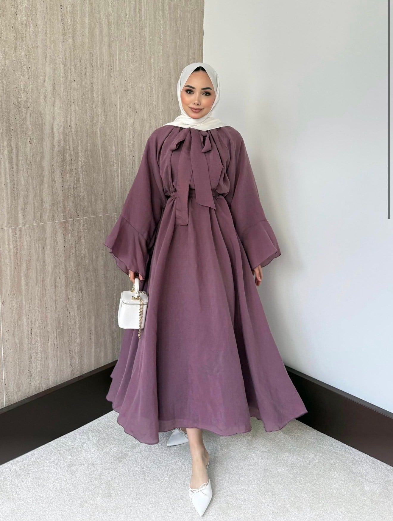 Luxe gold düğme detaylı elbise ((tereyağ sarısı)