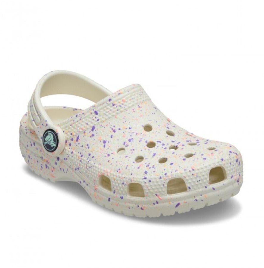CROCS CLASSIC GLOW PAINT SPLATTER CLOG T KIZ ÇOCUK TERLİK 212669