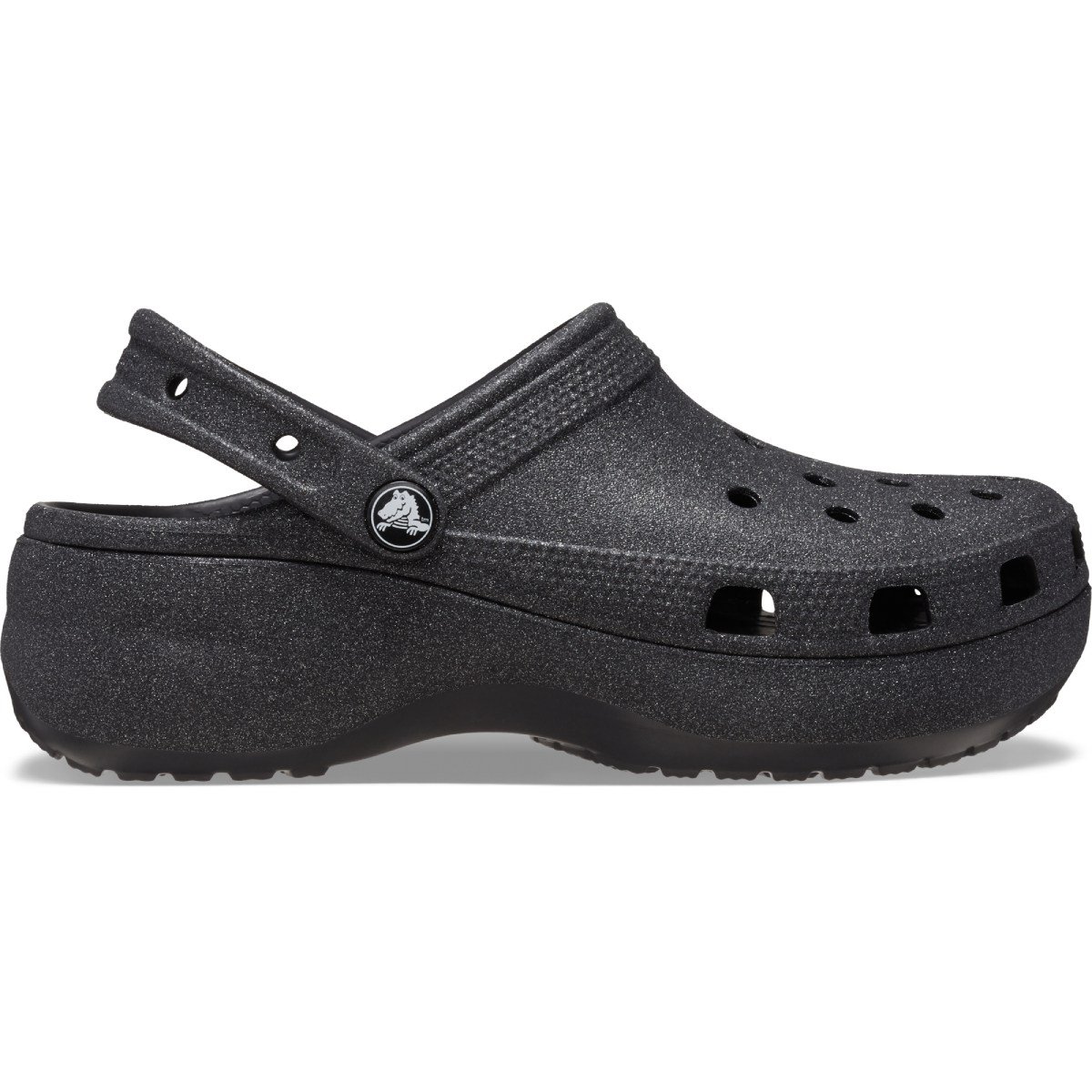 CROCS CLASSIC PLATFORM GLITTER CLOGW SİMLİ KADIN TOPUKLU TERLİK 207241