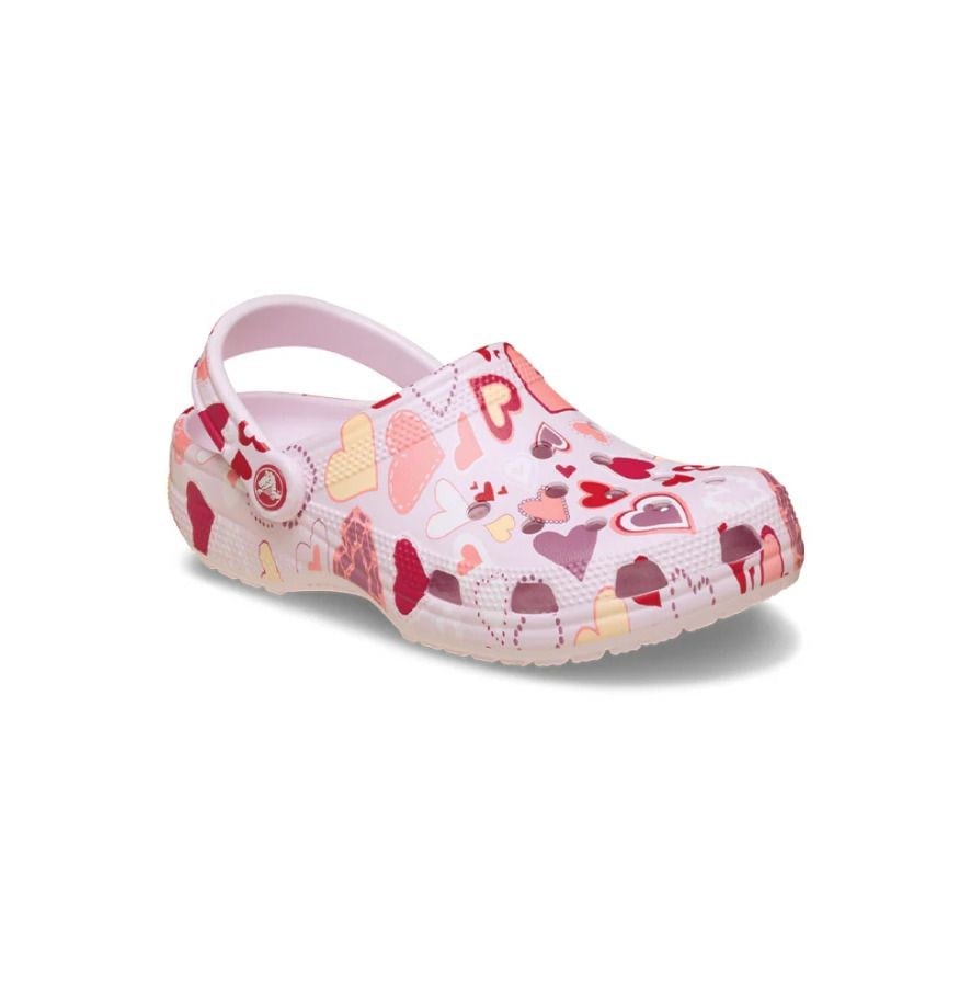 CROCS CLASSIC VDAY CLOG K DESENLİ ÇOCUK TERLİK 209754