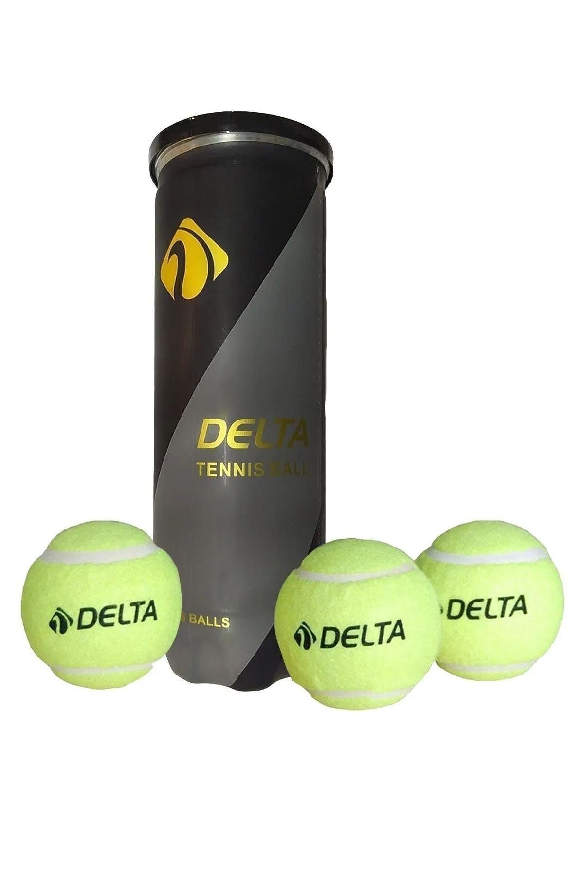 DELTA 3'LÜ TENİS TOPU-VAKUMLU TÜPTE