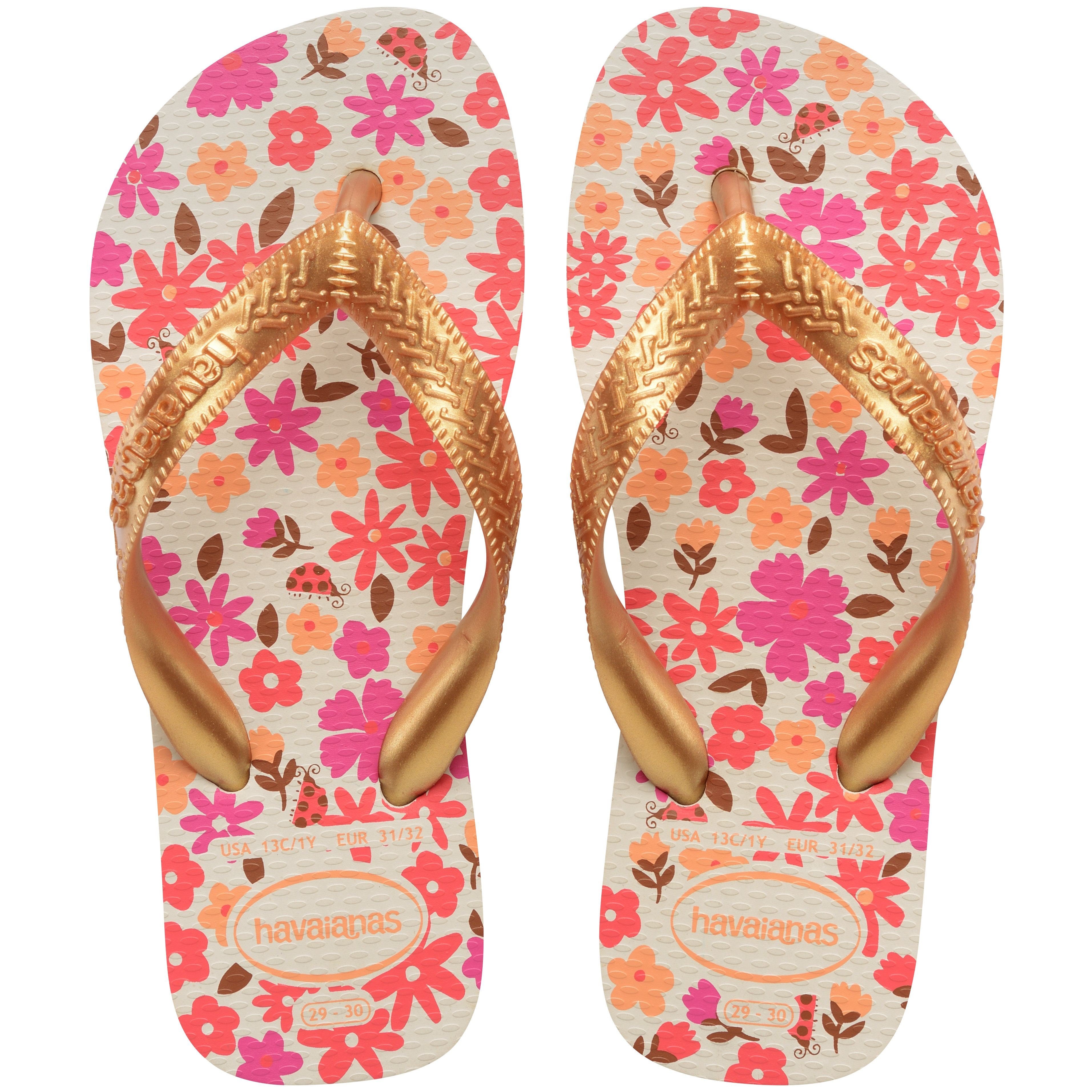 HAVAİANAS KIDS FLORES KIZ ÇOCUK PARMAK ARASI TERLİK 4000052