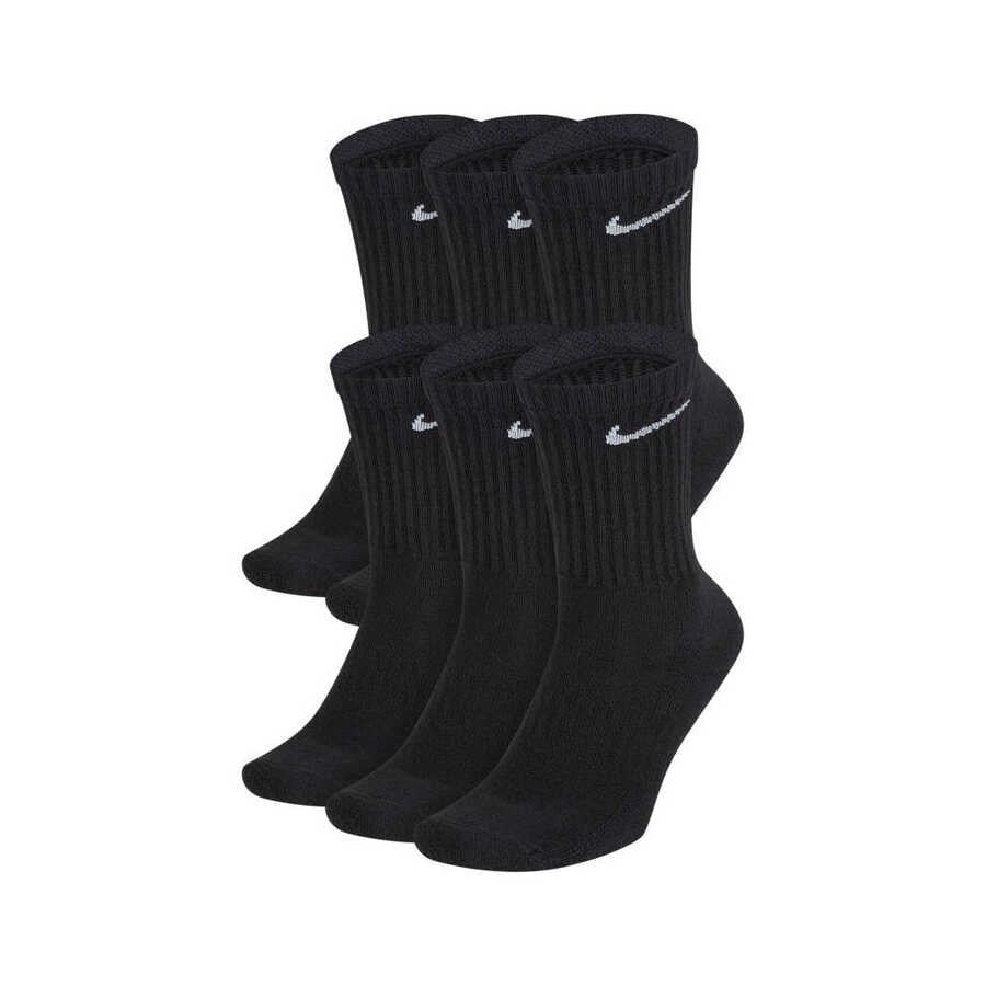 Nike Everyday Cush TR Crew Socks Unisex 6'lı Uzun Çorap SX7666