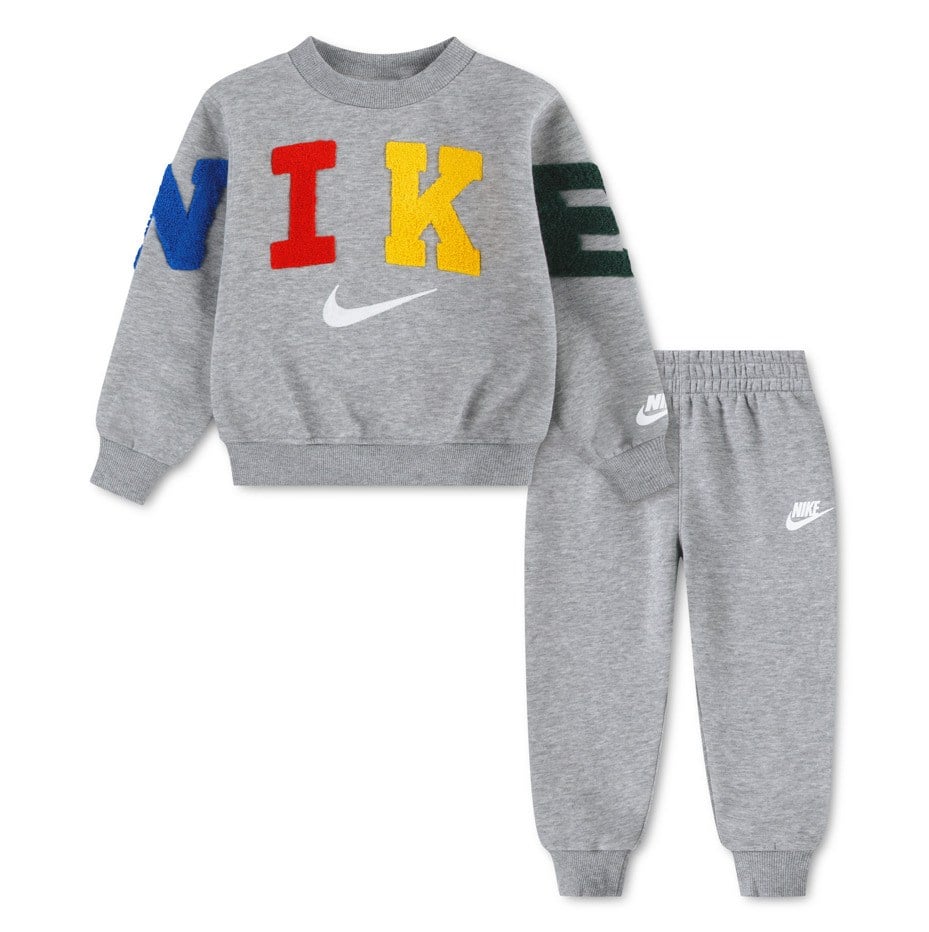 NIKE FLEECE CREW JOGGER SET ERKEK ÇOCUK EŞOFMAN TAKIM