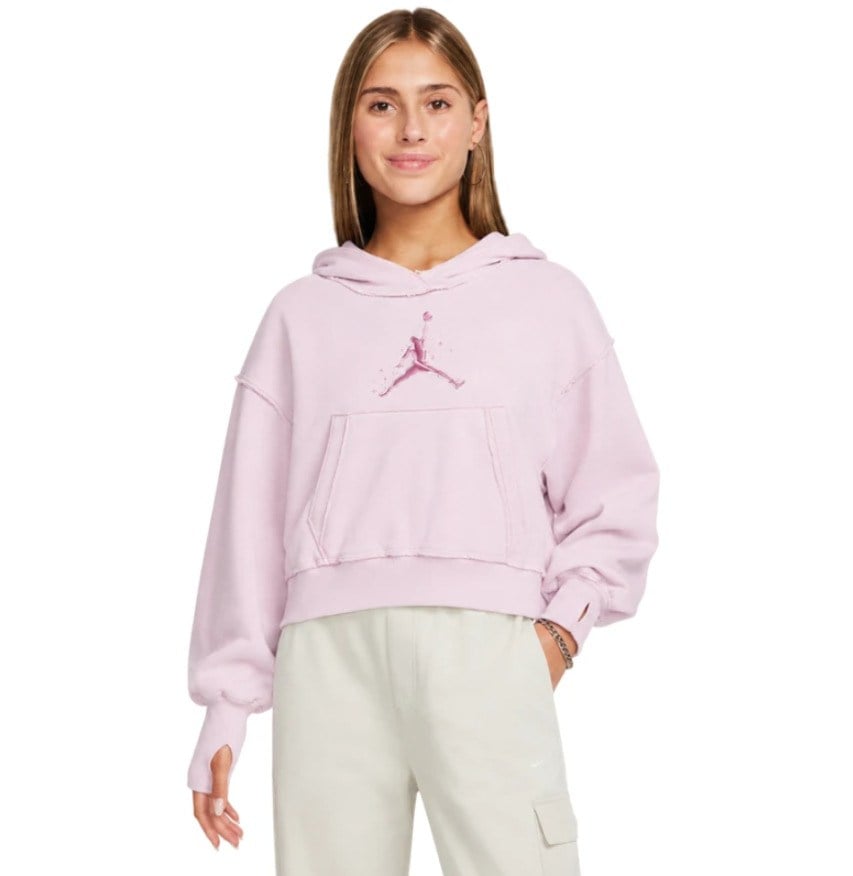 NIKE JORDAN JDG JORDAN REBEL ROSE PO KIZ ÇOCUK SWEATSHİRT