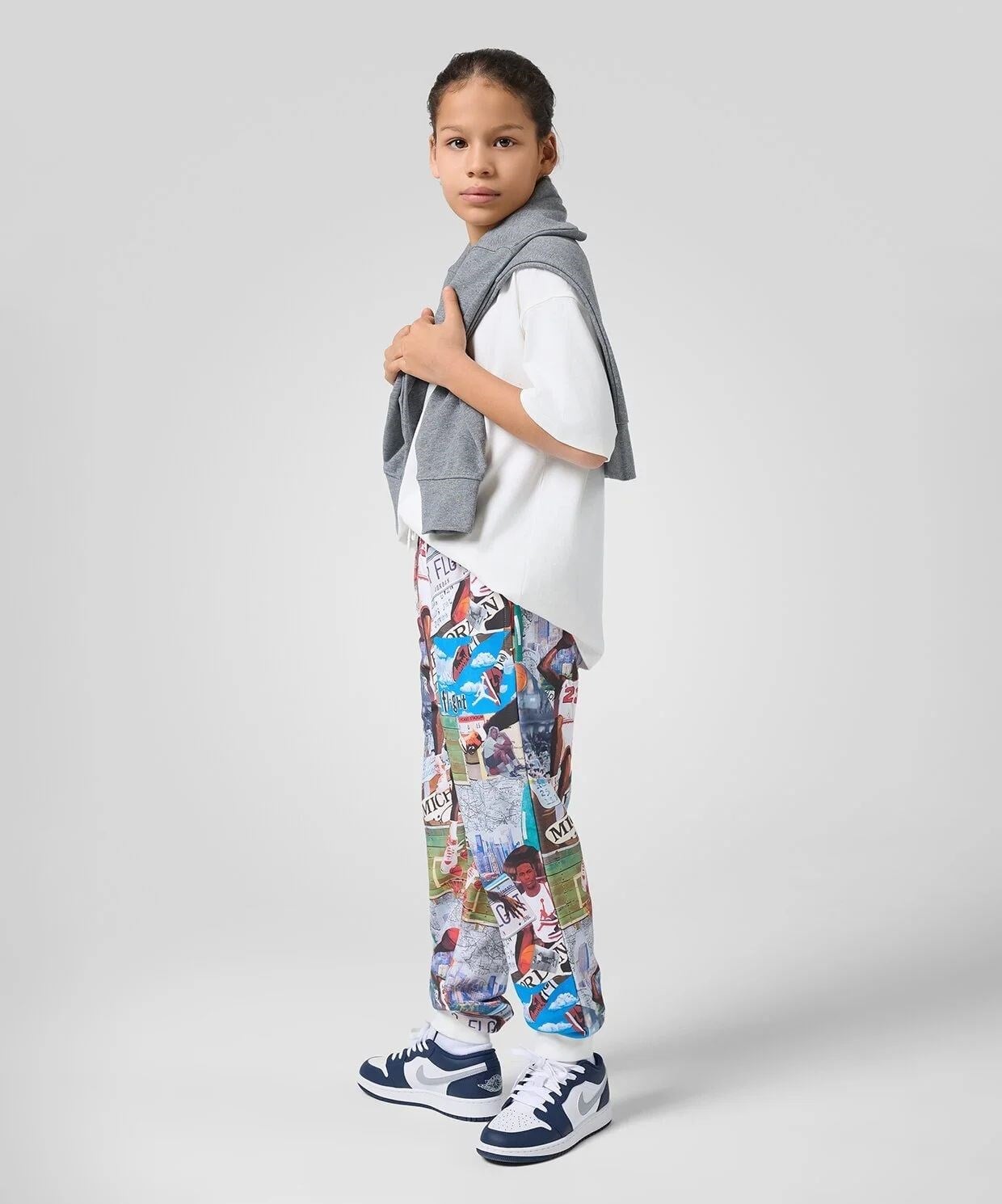 NIKE JORDAN MJ BRKLYN FT AOP PANT ERKEK ÇOCUK EŞOFMAN ALTI