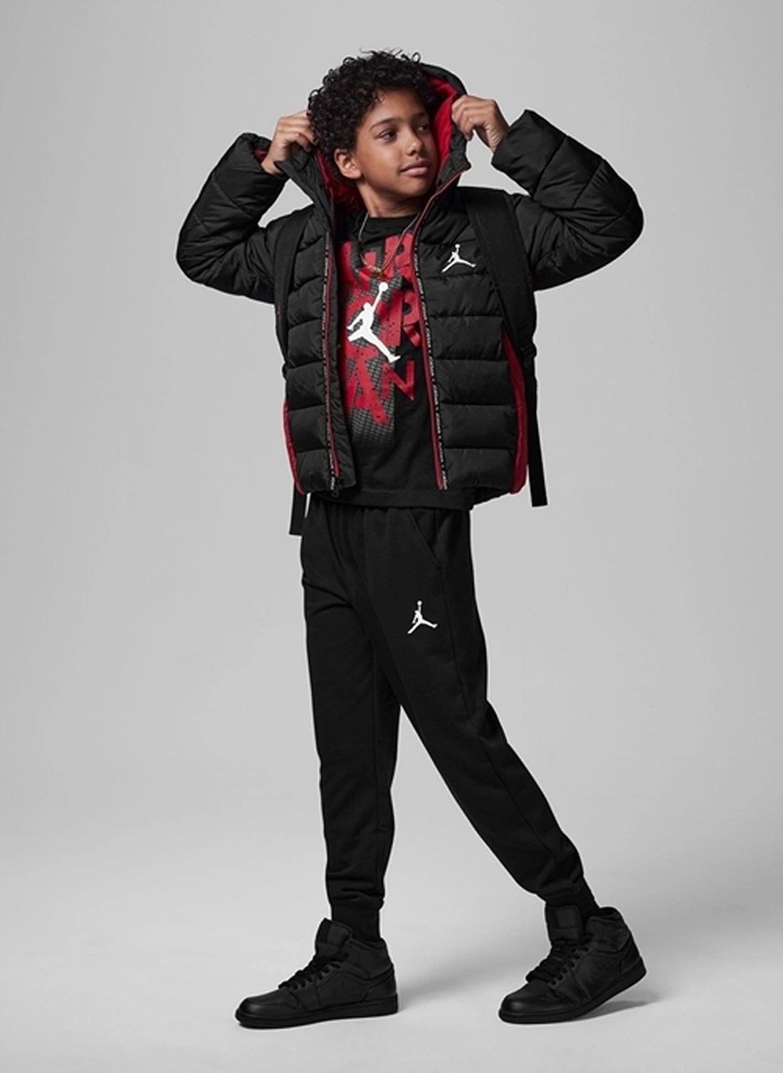 NIKE JORDAN ZEN MASTERS JM PANT SİYAH ERKEK ÇOCUK EŞOFMAN ALTI
