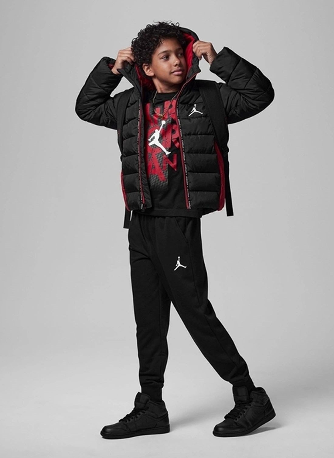 NIKE JORDAN ZEN MASTERS JM PANT SİYAH ERKEK ÇOCUK EŞOFMAN ALTI