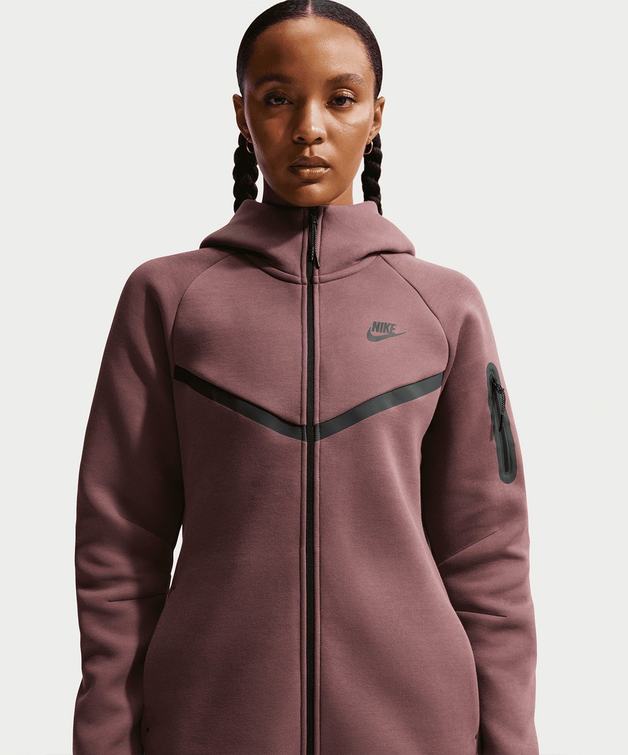 Nike Sportswear Tech Fleece Windrunner FZ Hoodie Kadın Ceket HV6747