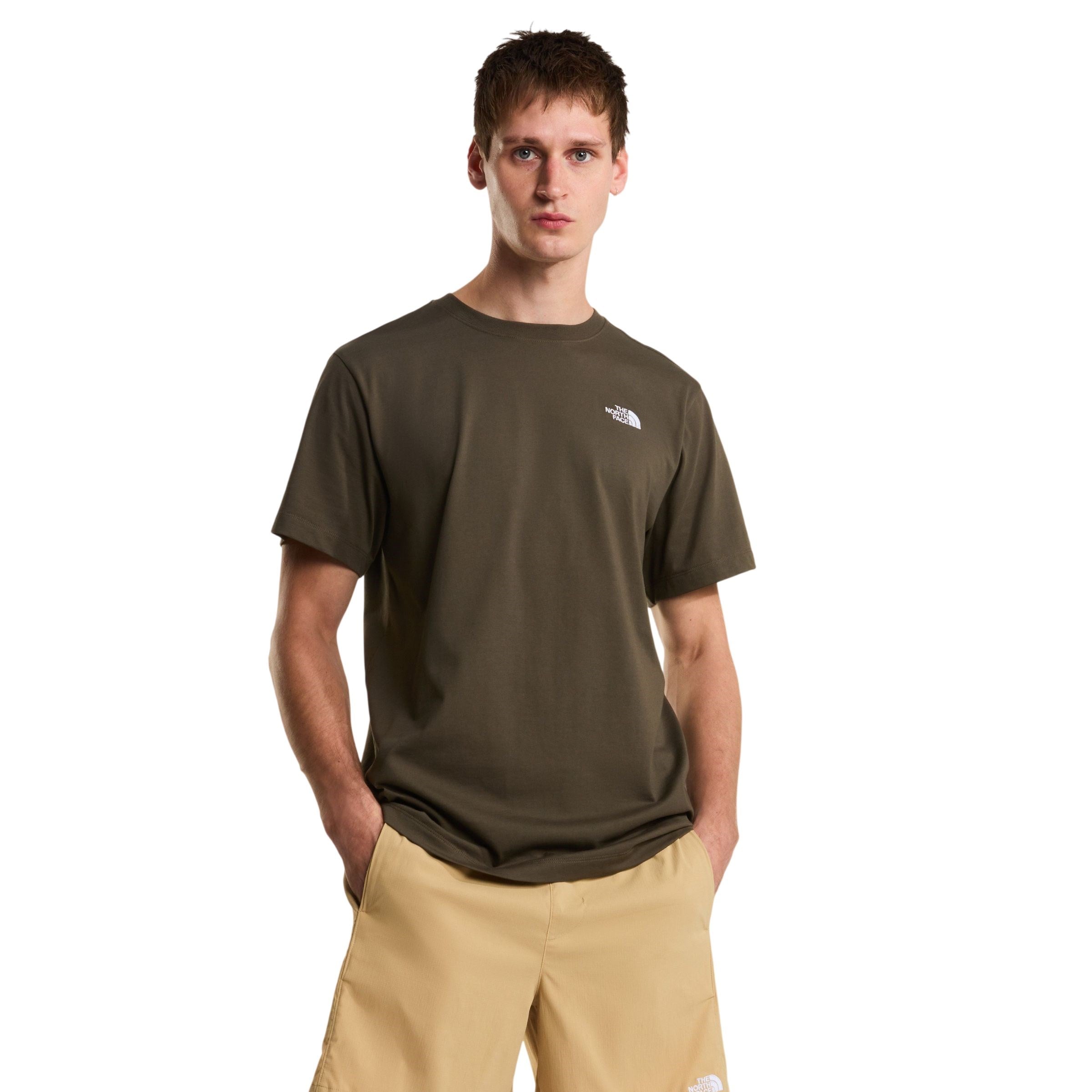 THE NORTH FACE M EVOLUTION SIMPLE DOME REGULAR SS ERKEK TİŞÖRT NF0A8CZ221L1