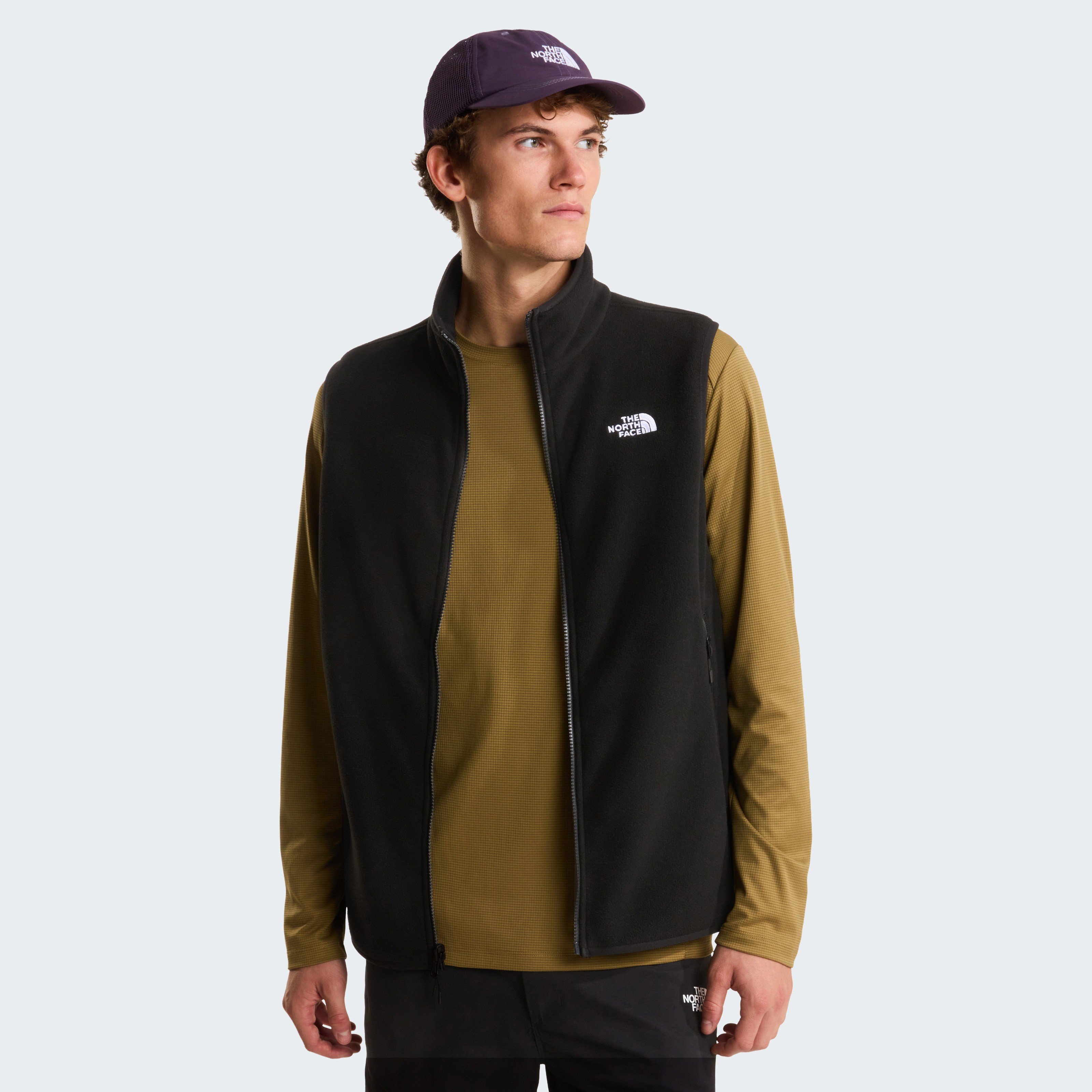 THE NORTH FACE M GLACIER FLEECE VEST ERKEK POLAR YELEK NF0A8DQNJK31