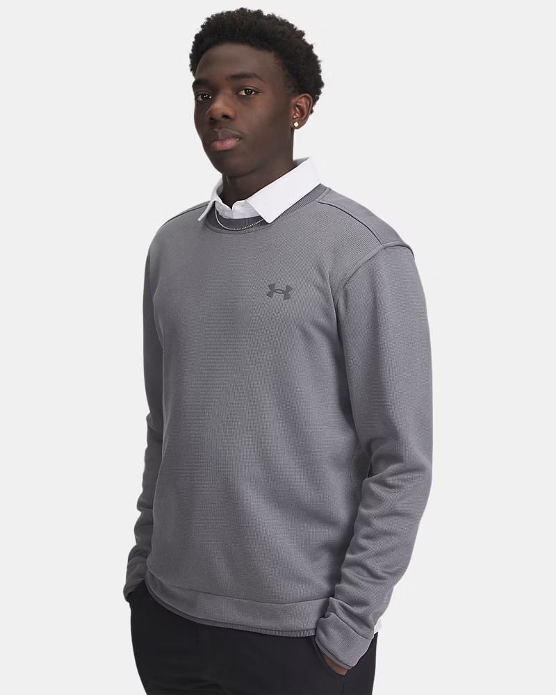 UA M SWEATER FLEECE CREW ERKEK SWEATSHIRT 6003723