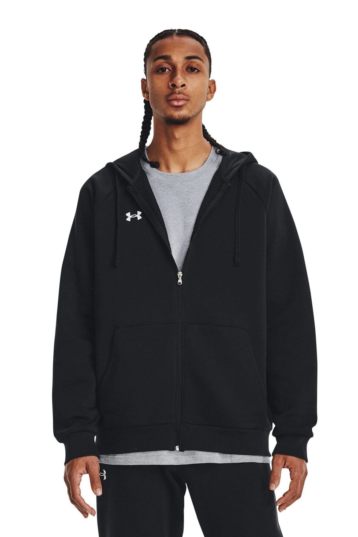 UA RİVAL FLEECE FZ HOODIE ERKEK CEKET 1379767