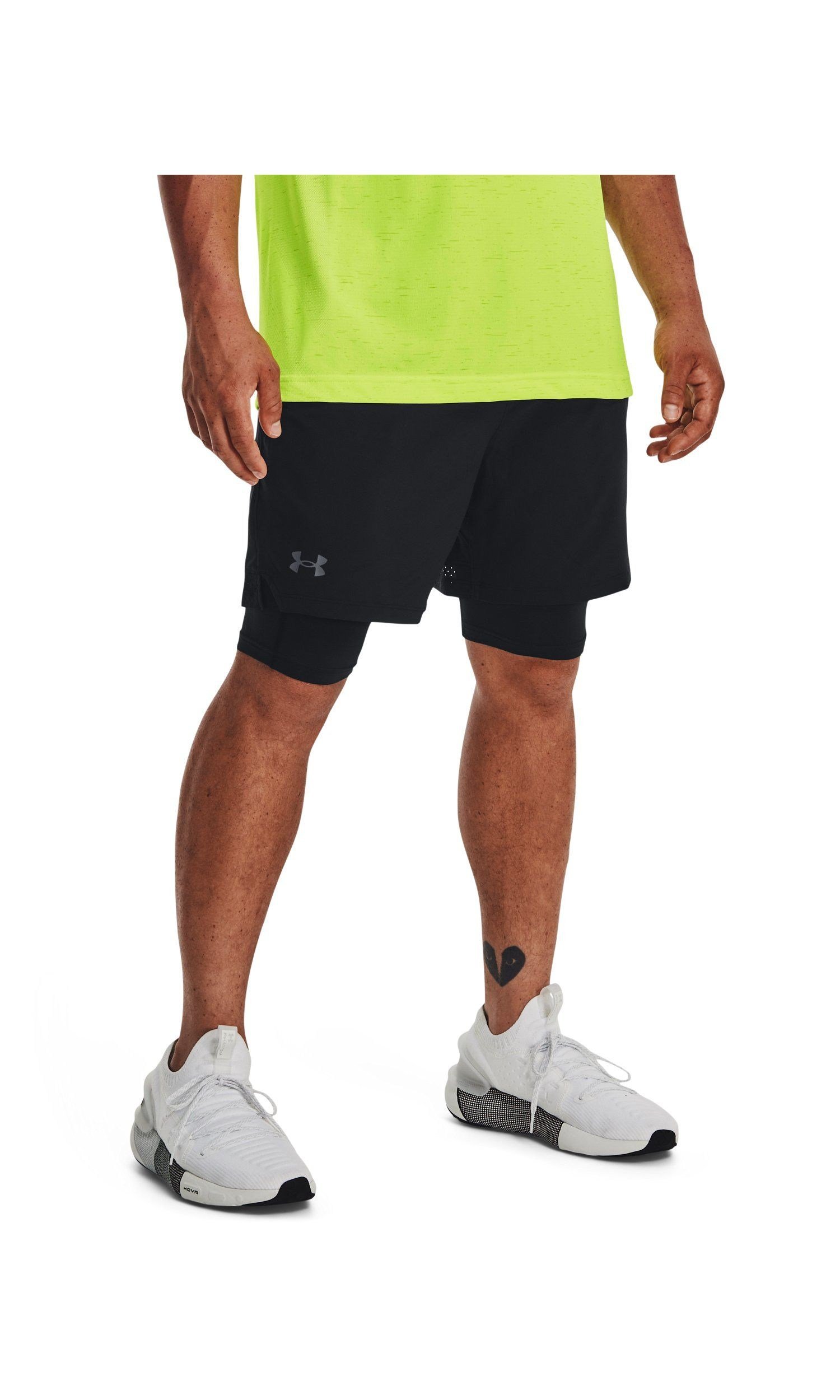 UA VANİSH WOVEN 2İN1 STS ERKEK TAYTLI  ŞORT 1373764