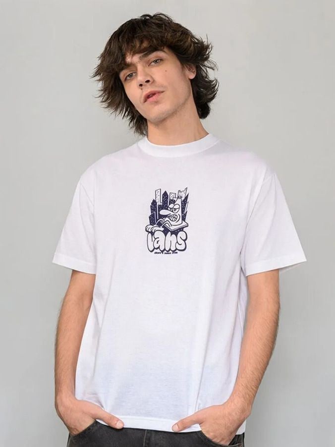 VANS TRAFFİC CONE SS ERKEK TİŞÖRT VN000PCYWHT1