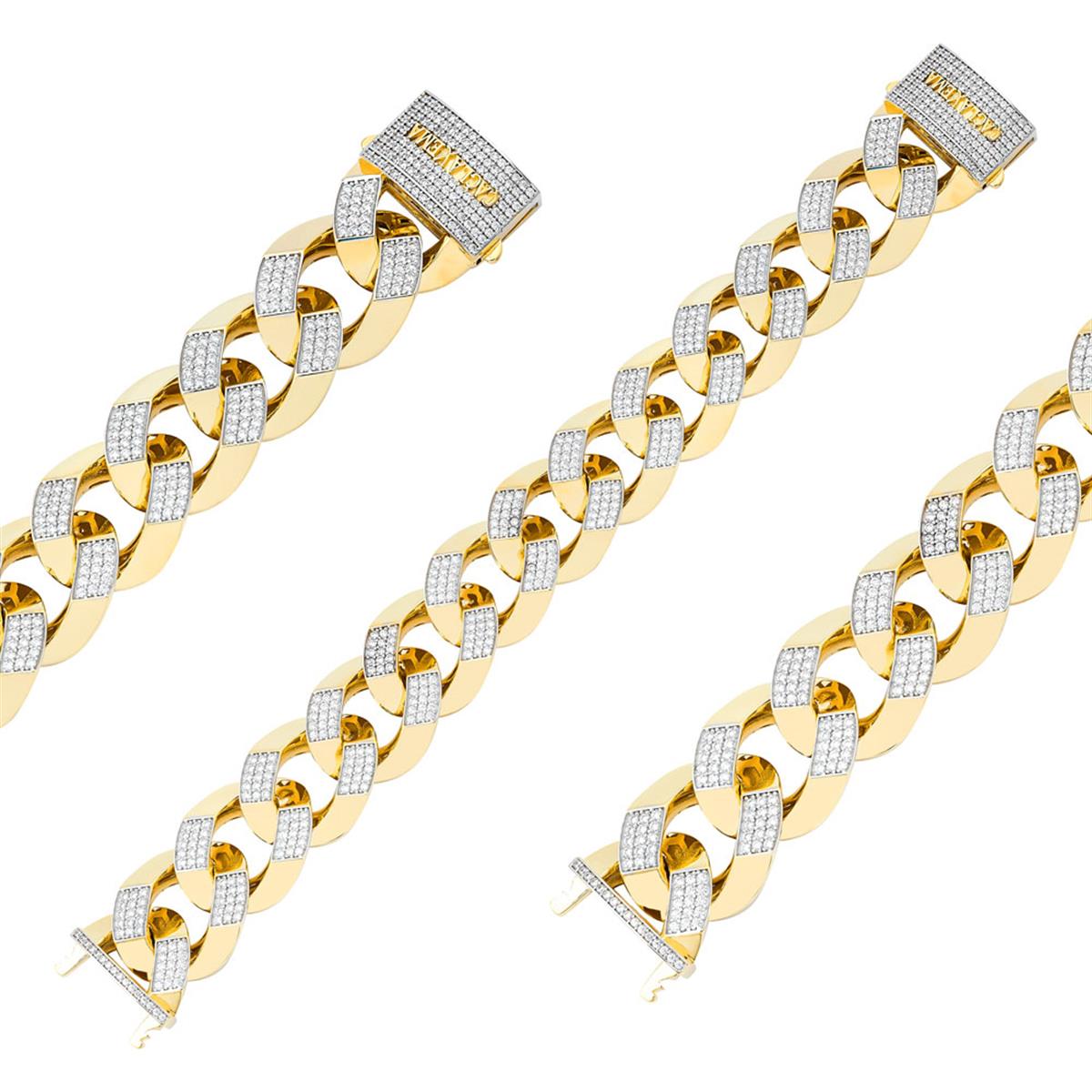19 mm Taşlı Gurmet Bileklik