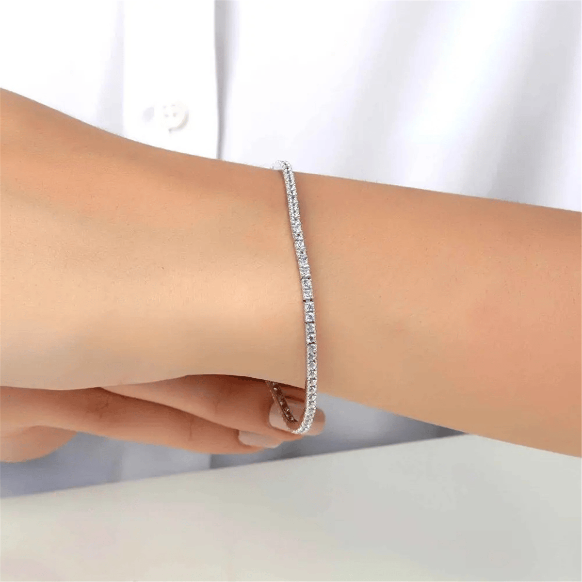 Beyaz Altın Suyolu 1mm