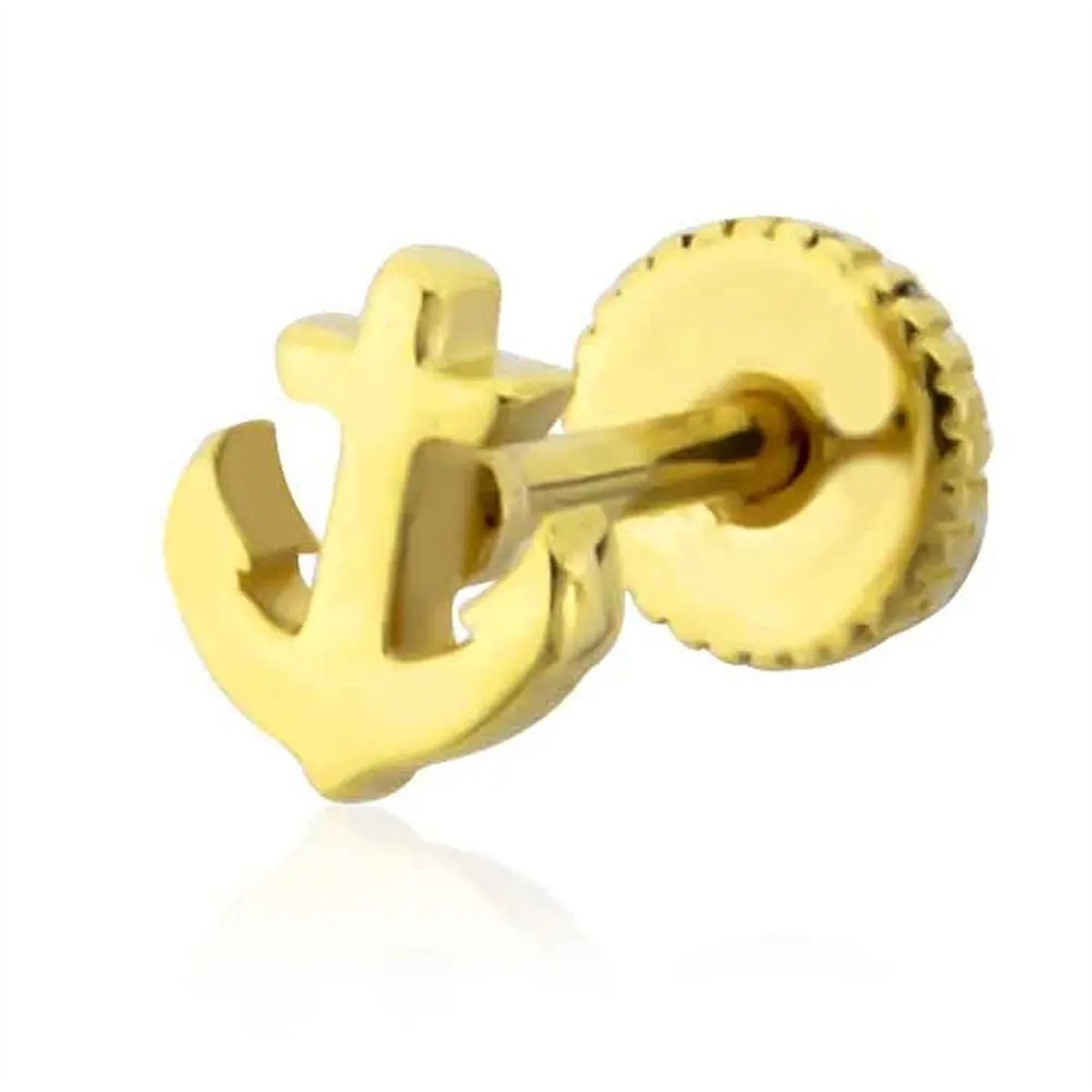 Çapa Figürlü Tragus Küpe