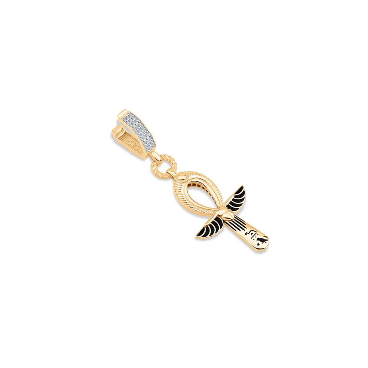 Mineli Ankh Charm