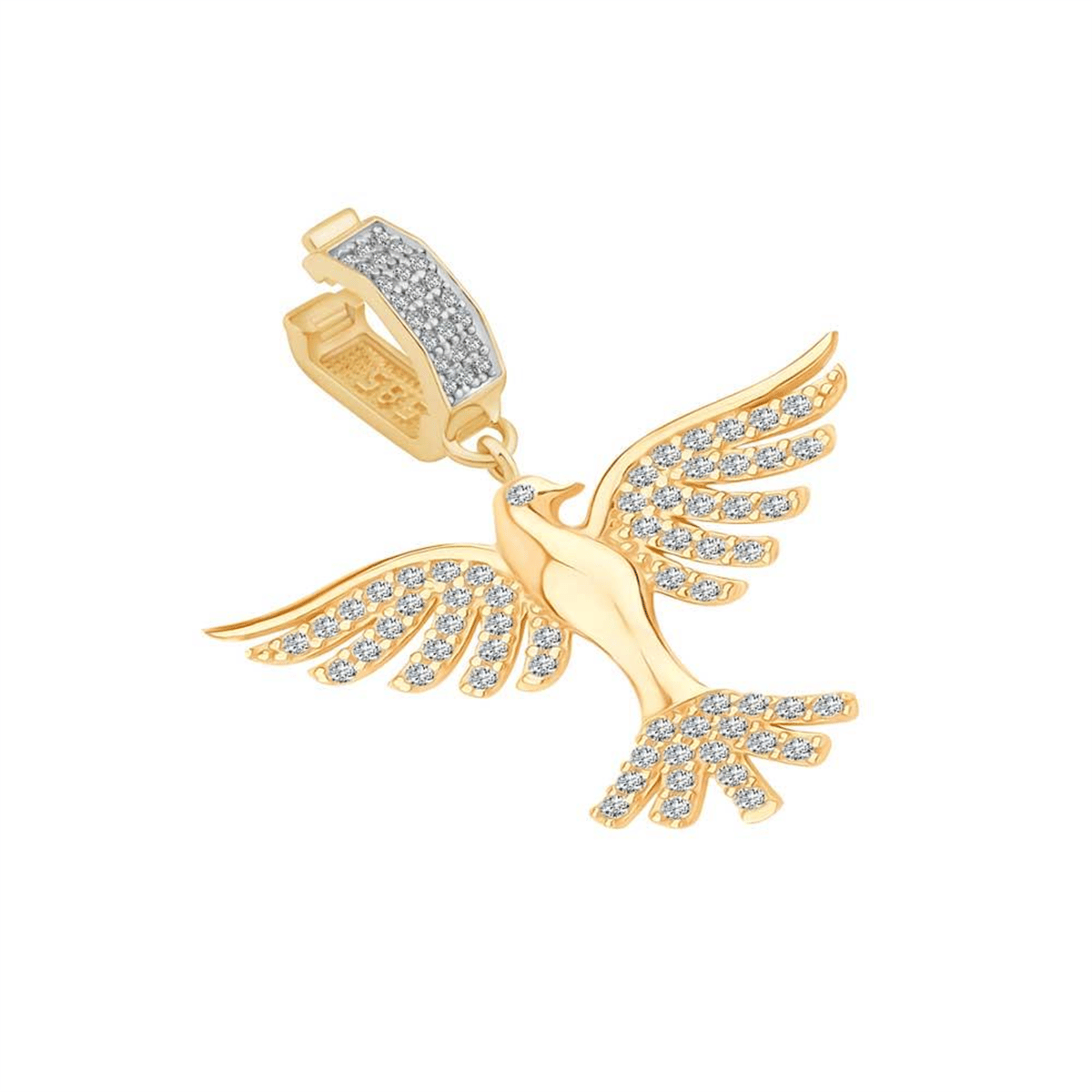 Siyah Anka Kuşu Charm