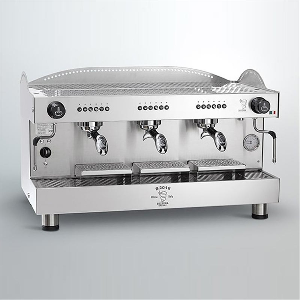 Bezzera B2016DE Tall Cup Tam Otomatik Espresso Kahve Makinesi, 3 Gruplu