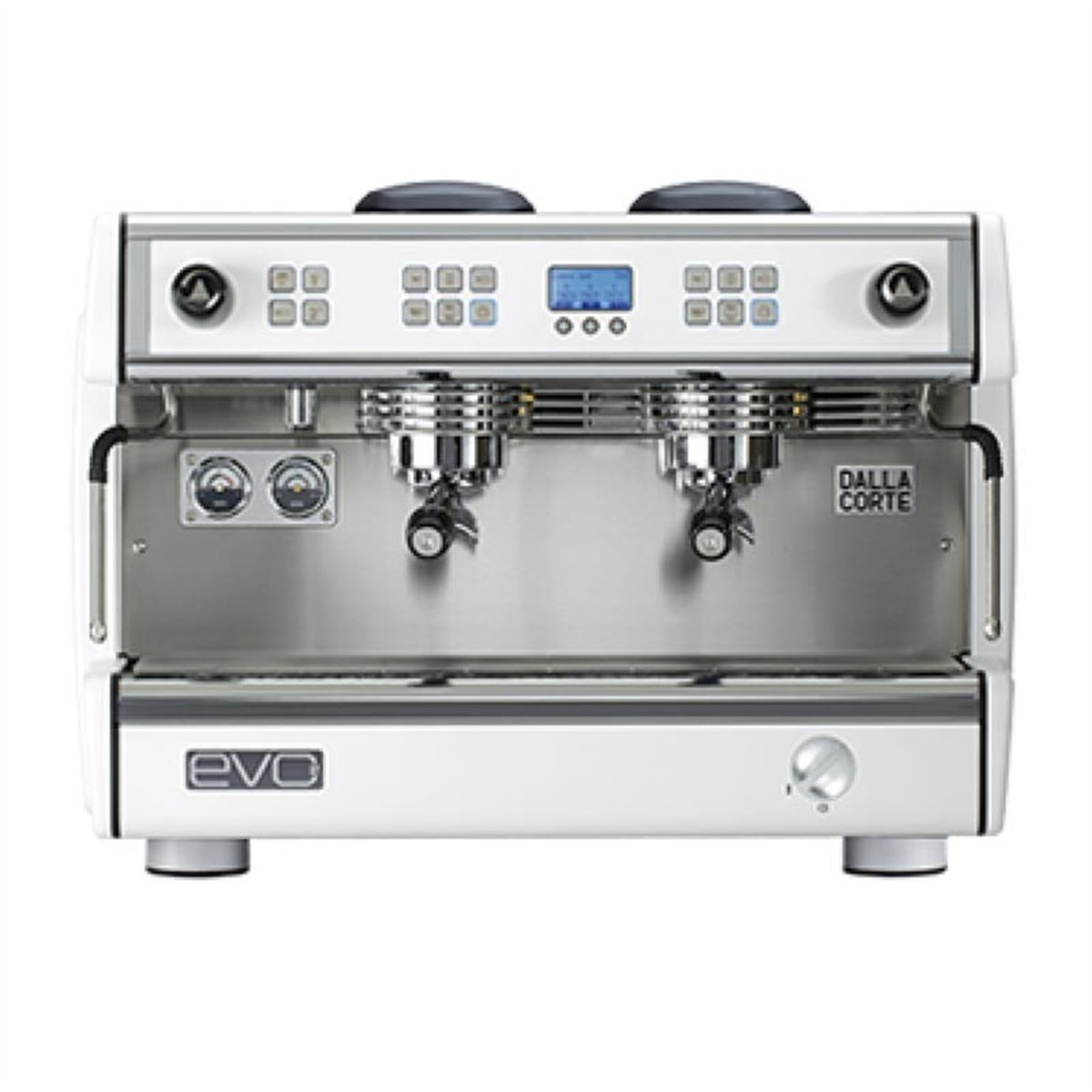 Dalla Corte Evo 2 Espresso Kahve Makinesi, 2 Gruplu, Beyaz