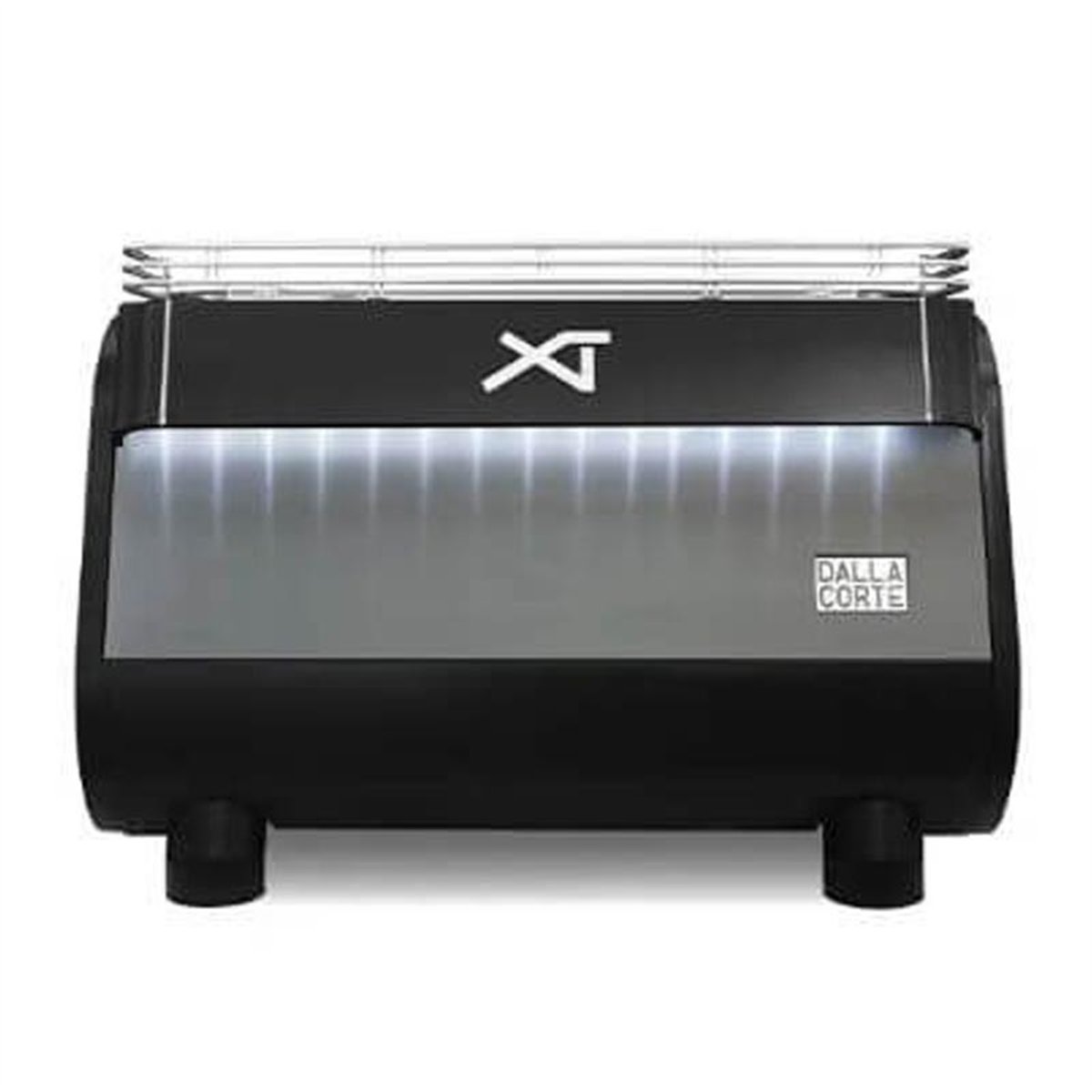 Dalla Corte XT Barista Espresso Kahve Makinesi, 2 Gruplu, Siyah-Krom