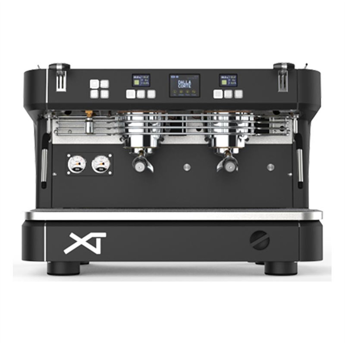 Dalla Corte XT Barista Espresso Kahve Makinesi, 2 Gruplu, Siyah