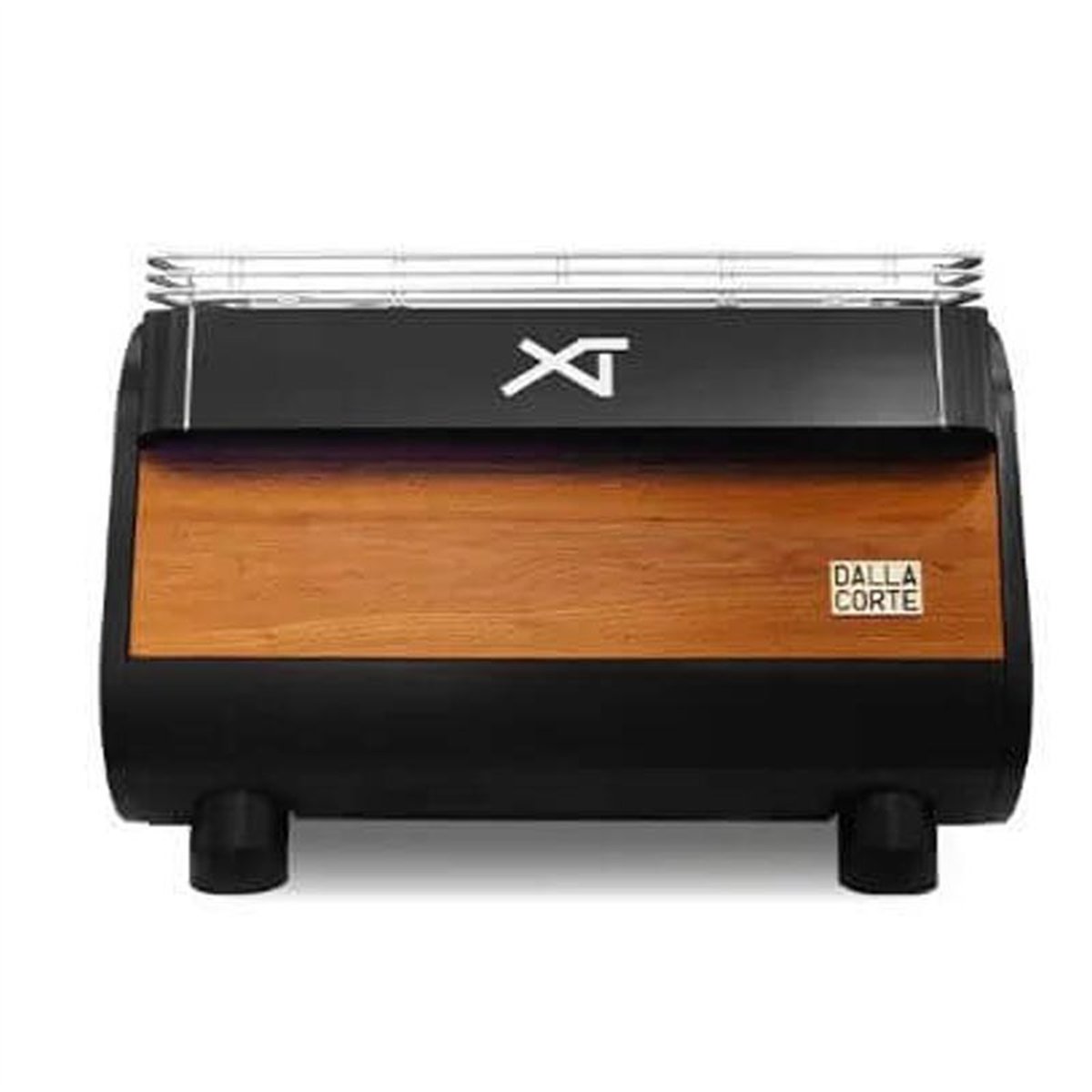 Dalla Corte XT Classic Espresso Kahve Makinesi, 2 Gruplu, Siyah-Ceviz