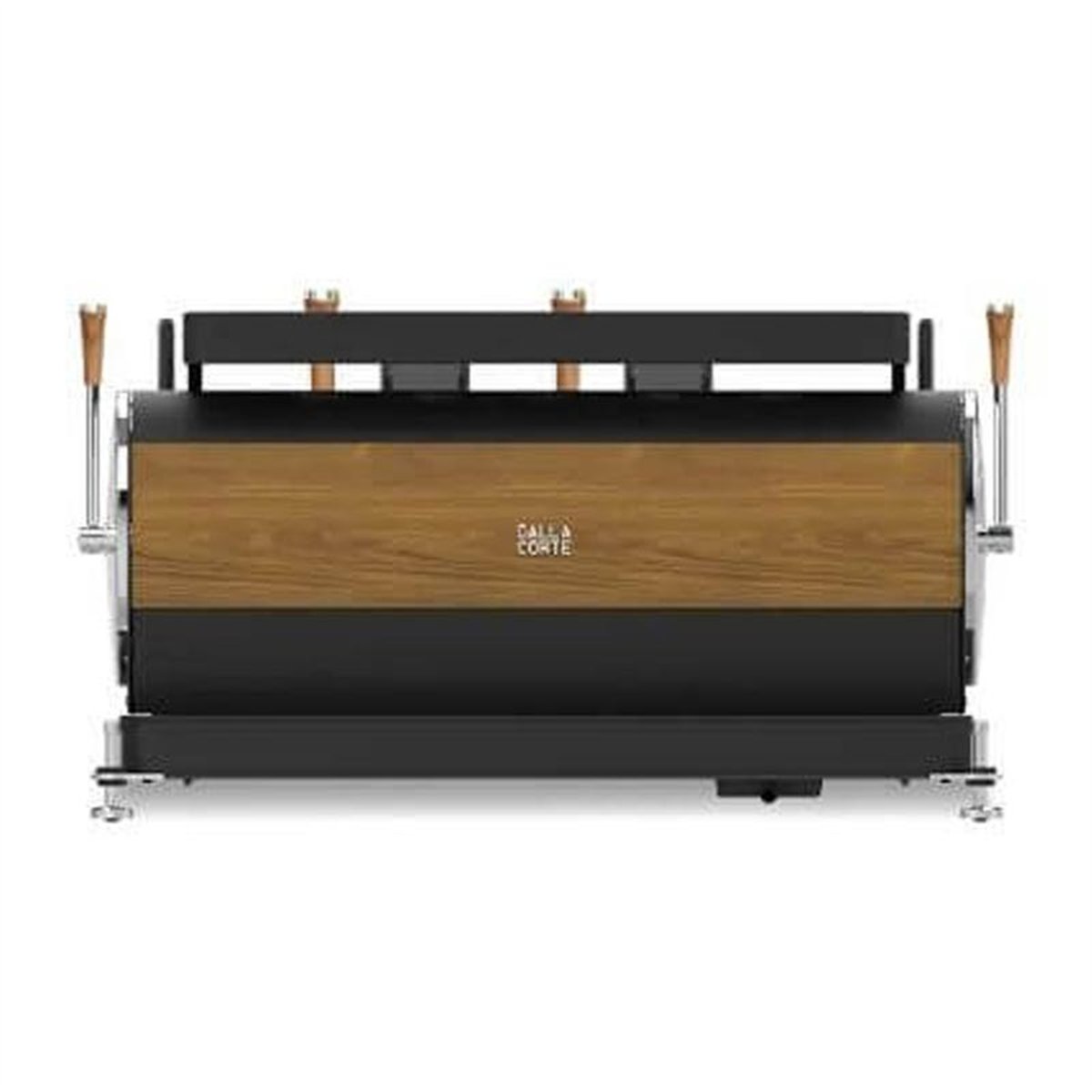 Dalla Corte Zero Barista Espresso Kahve Makinesi, 2 Gruplu, Siyah-Ceviz