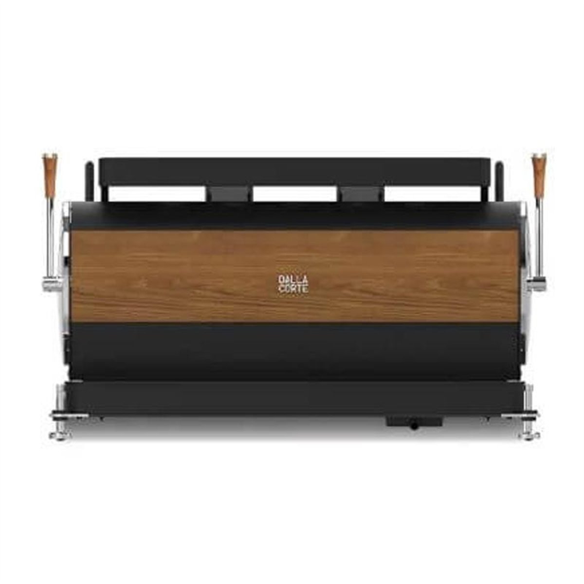 Dalla Corte Zero Classic Espresso Kahve Makinesi, 2 Gruplu, Siyah-Ceviz