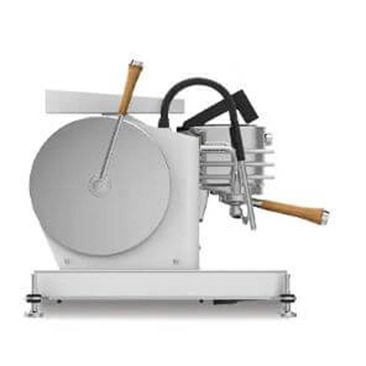 Dalla Corte Zero Classic Espresso Kahve Makinesi, 2 Gruplu, Beyaz-Meşe