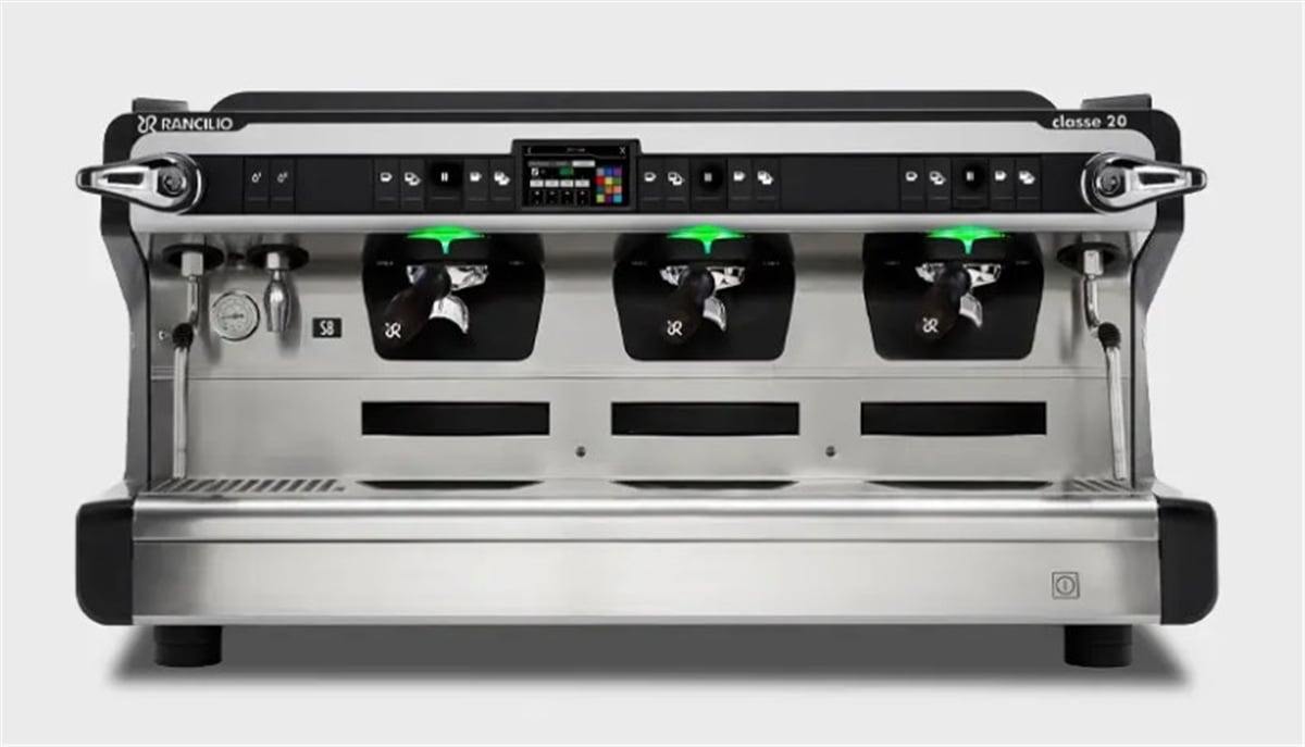 Rancilio  Classe 20 SB Tall Espresso Kahve Makinesi, 3 Gruplu, Siyah